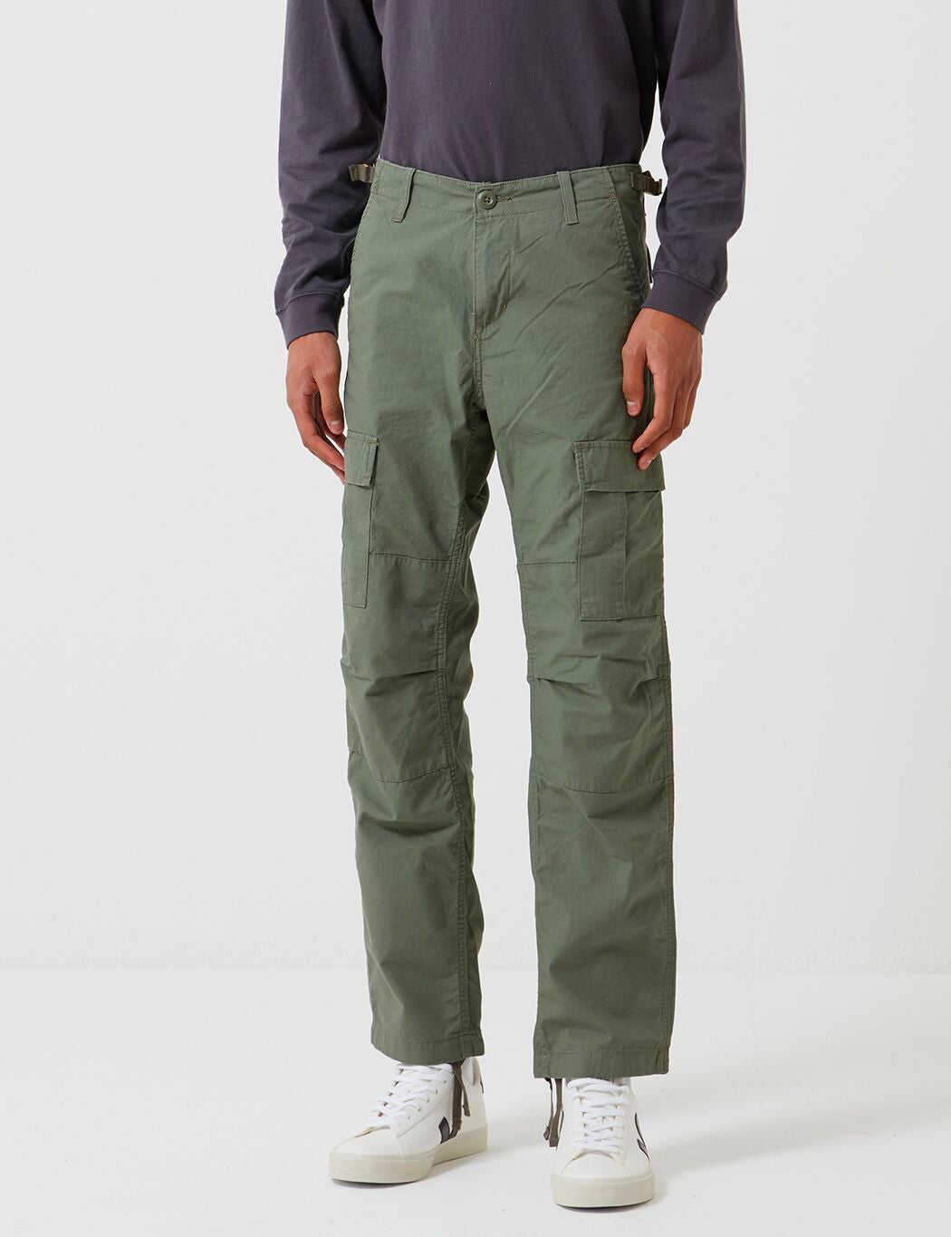 Aviation Pant – Dollar Green Rinsed