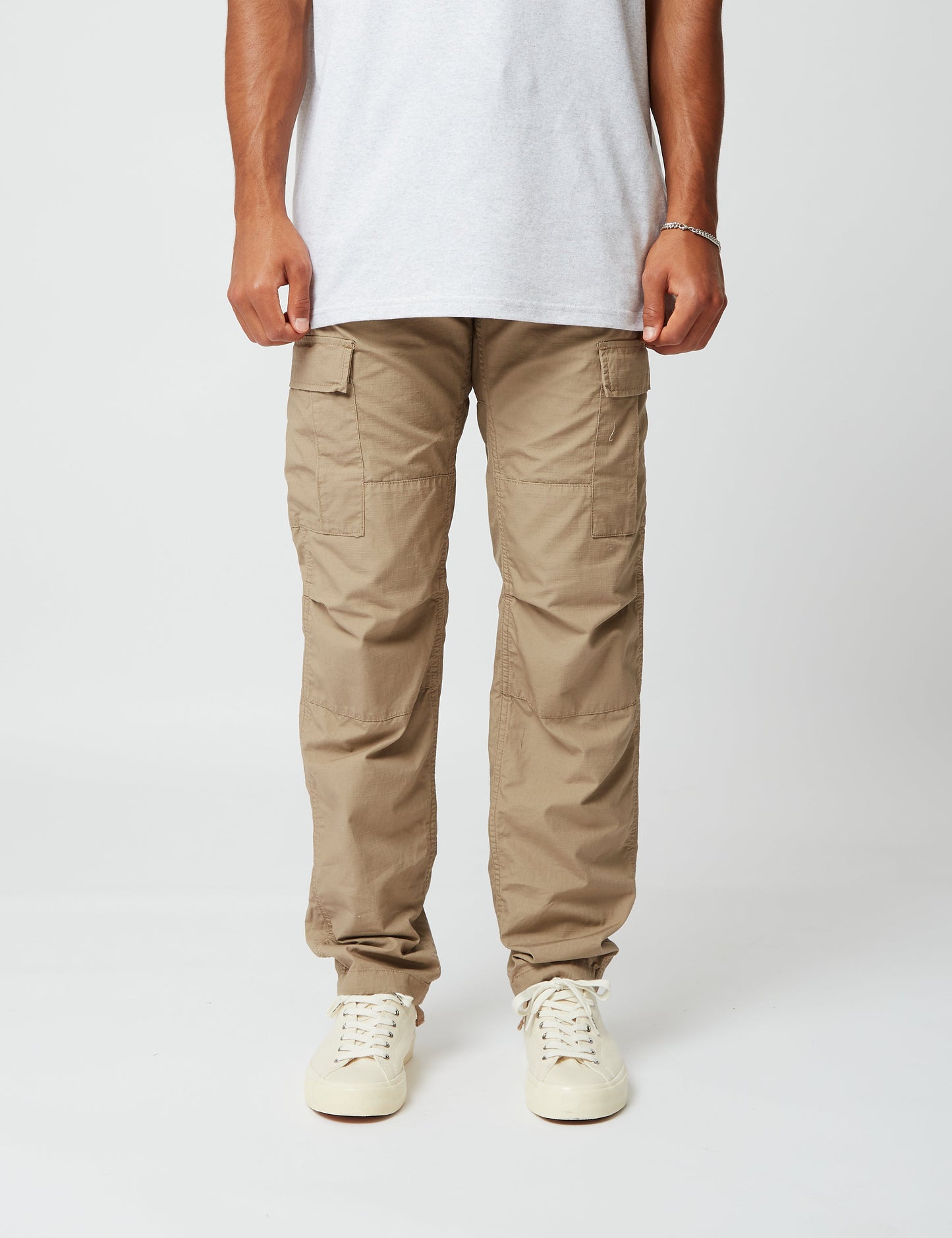 Aviation Hose (Ripstop) – Leder Khaki gespült