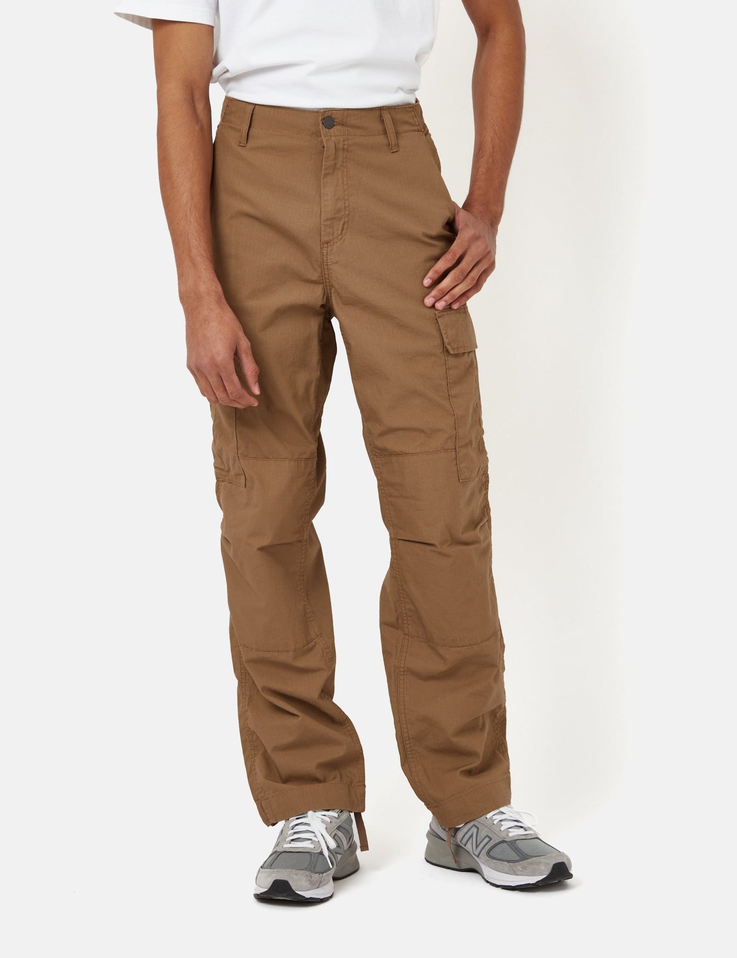 Pantalon Cargo Regular (Ripstop) - Marron Buffalo