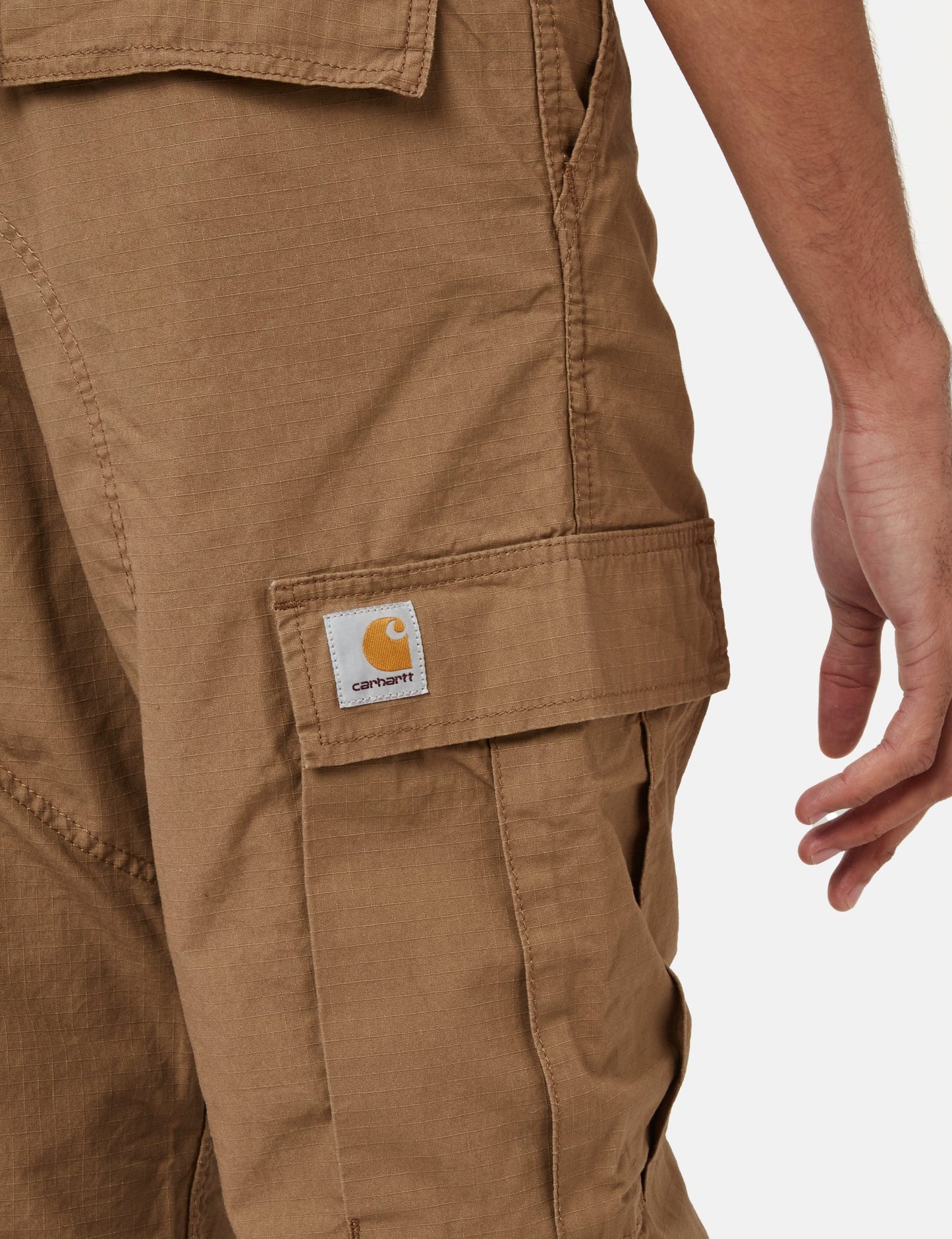 Pantalon Cargo Regular (Ripstop) - Marron Buffalo