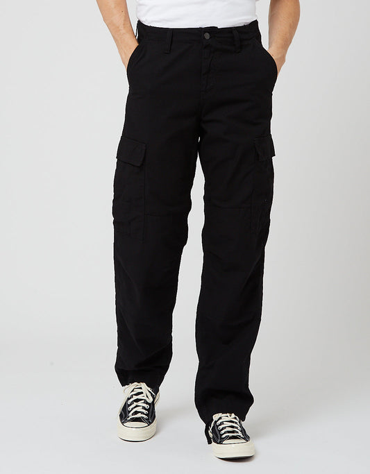 Pantalon Cargo Classique (Ripstop, 6,5 oz) - Noir