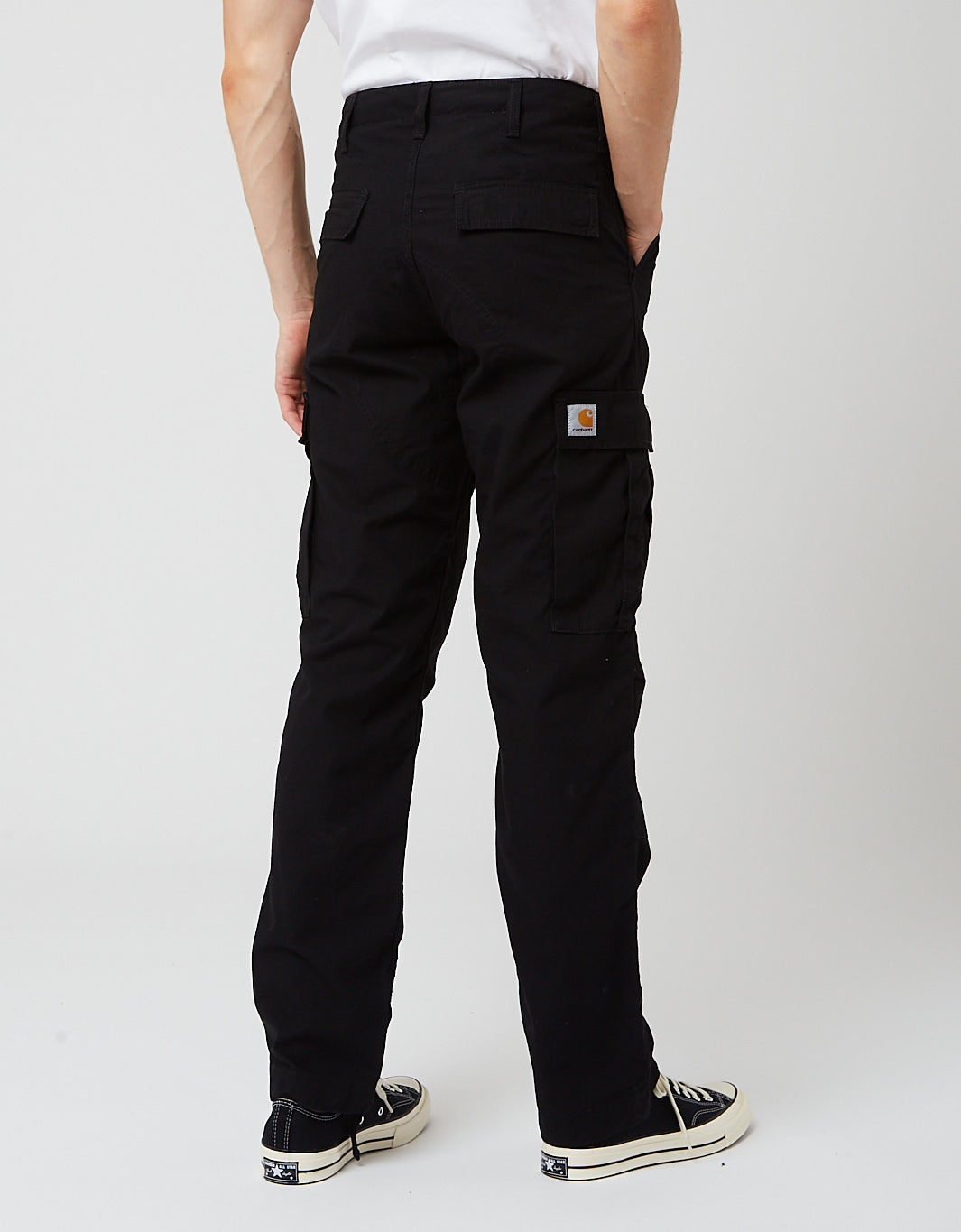 Regular Cargo-Hose (Ripstop, 6.5oz) - Schwarz