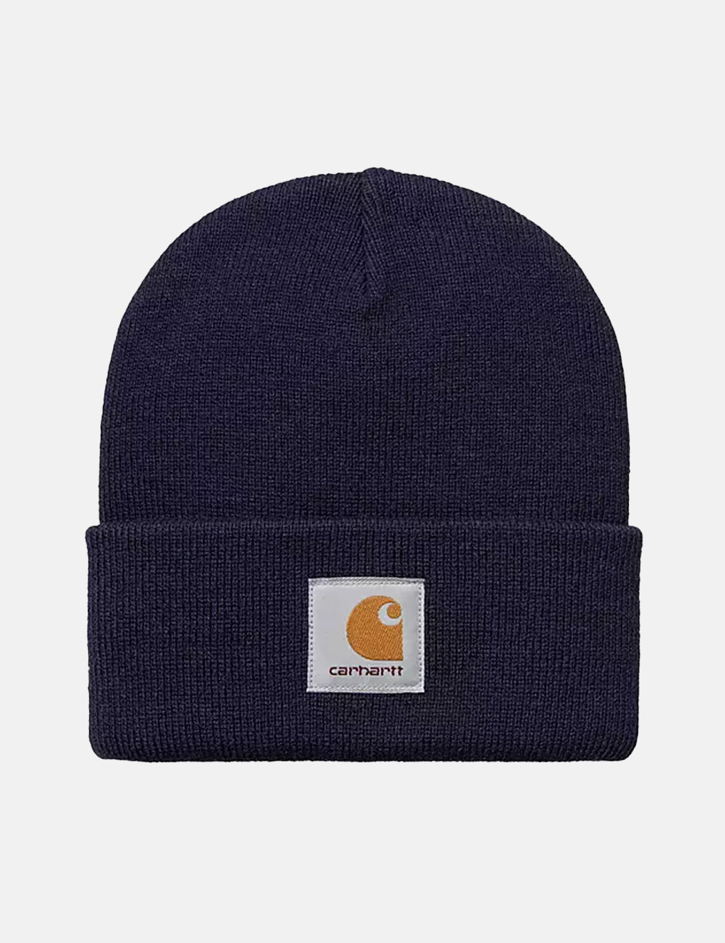 Kurze Beanie-Mütze – Rauchgrün
