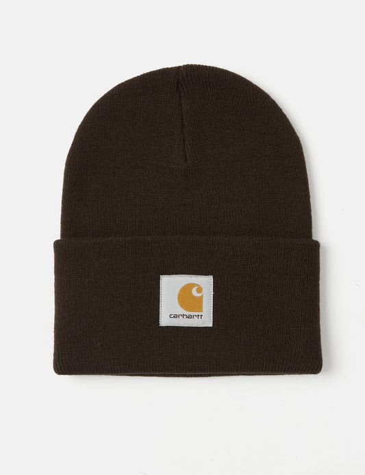 Bonnet en tricot – Marron terre d'ombre foncé
