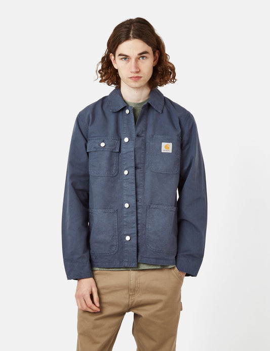 Michigan Coat (Teint en pièce) - Bleu tempête