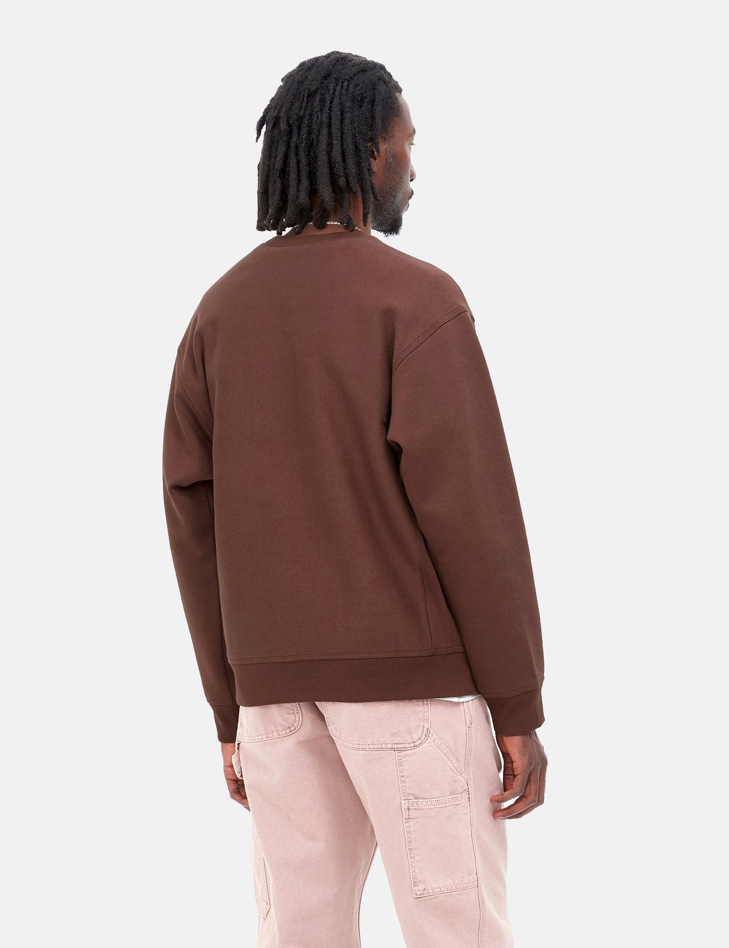 Sweat-shirt American Script - Ale Brown