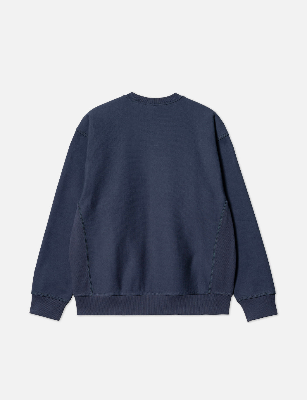 Sweat-shirt American Script - Bleu Gentiane