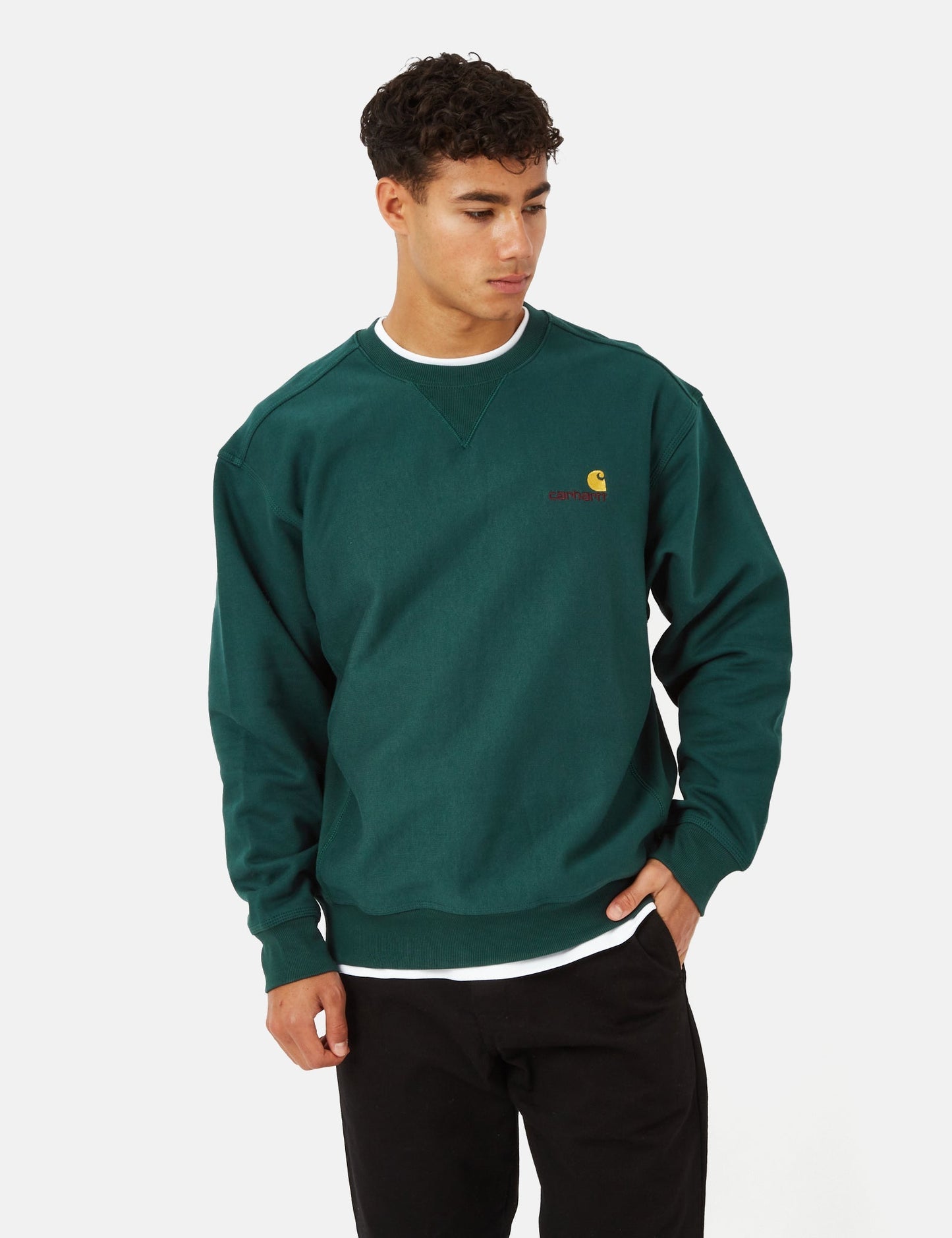 Sweat-shirt American Script - Ale Brown