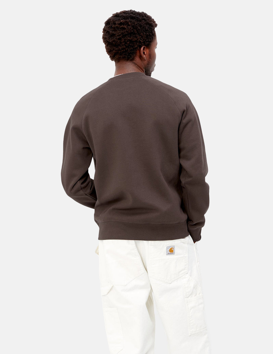 Sweat-shirt Chase – Marron Terre d'Ombre Foncée