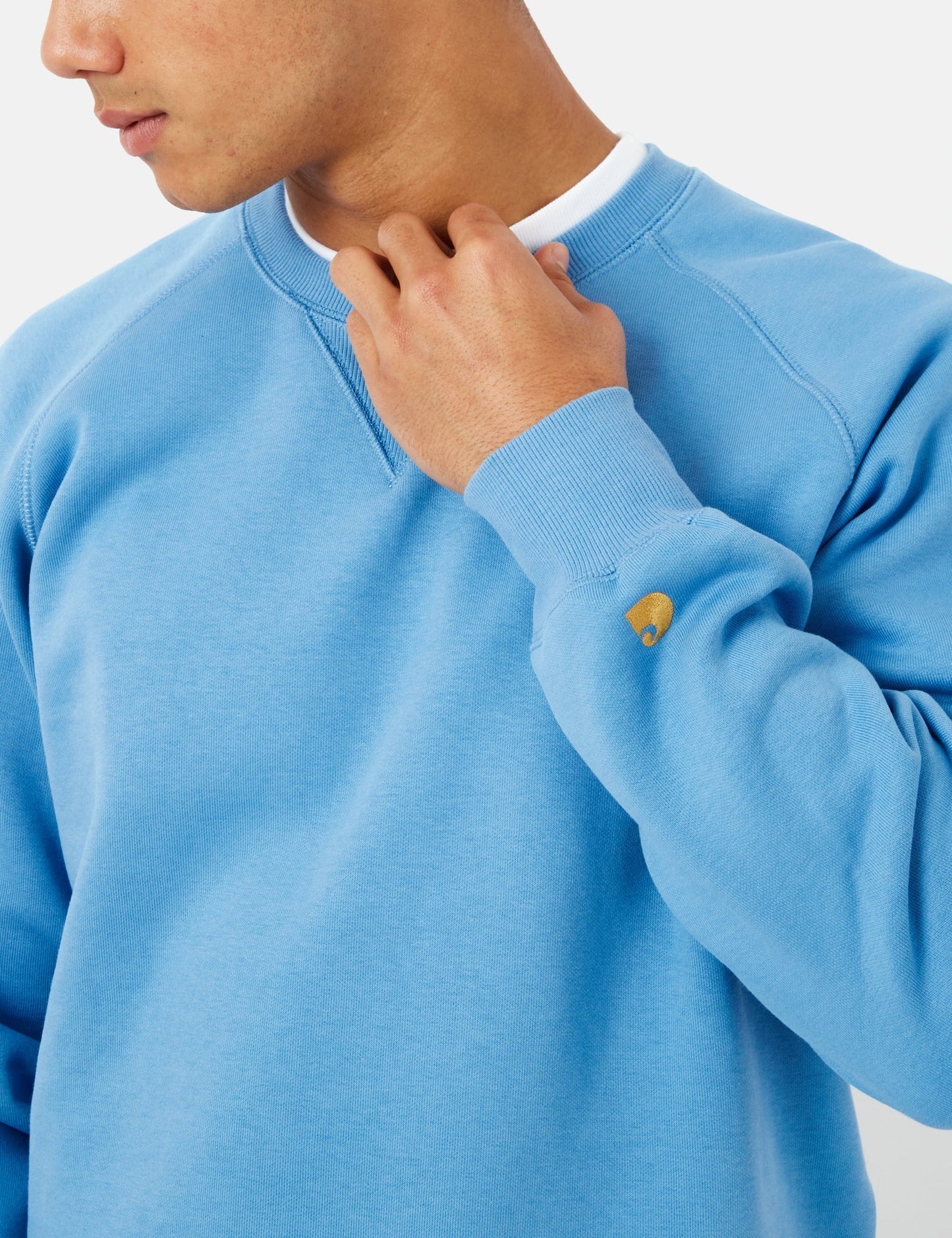 Chase-Sweatshirt – Piscine Blue
