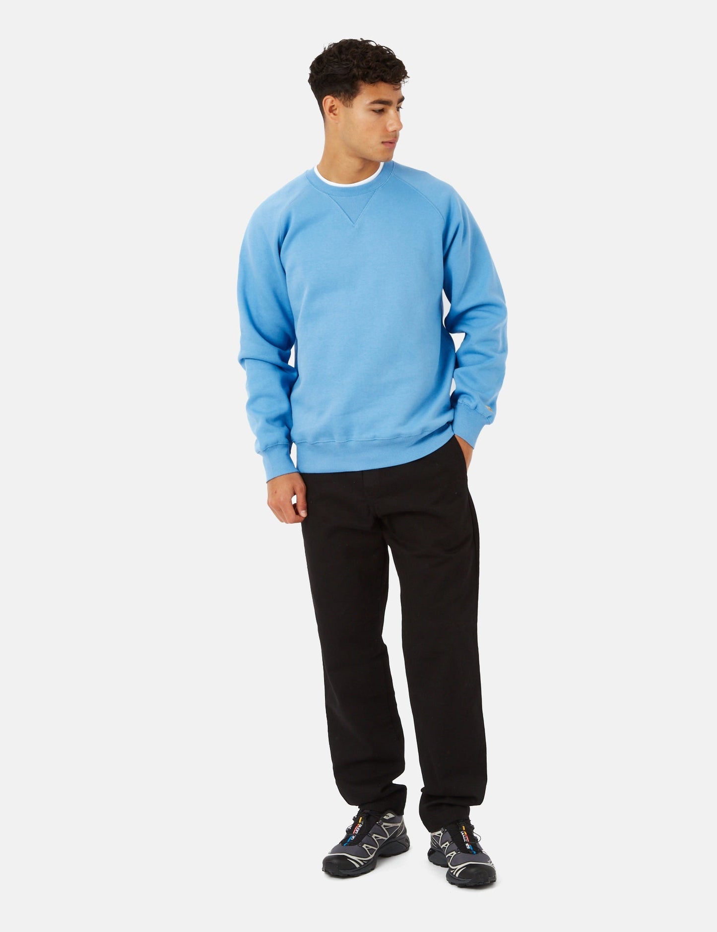 Chase-Sweatshirt – Piscine Blue