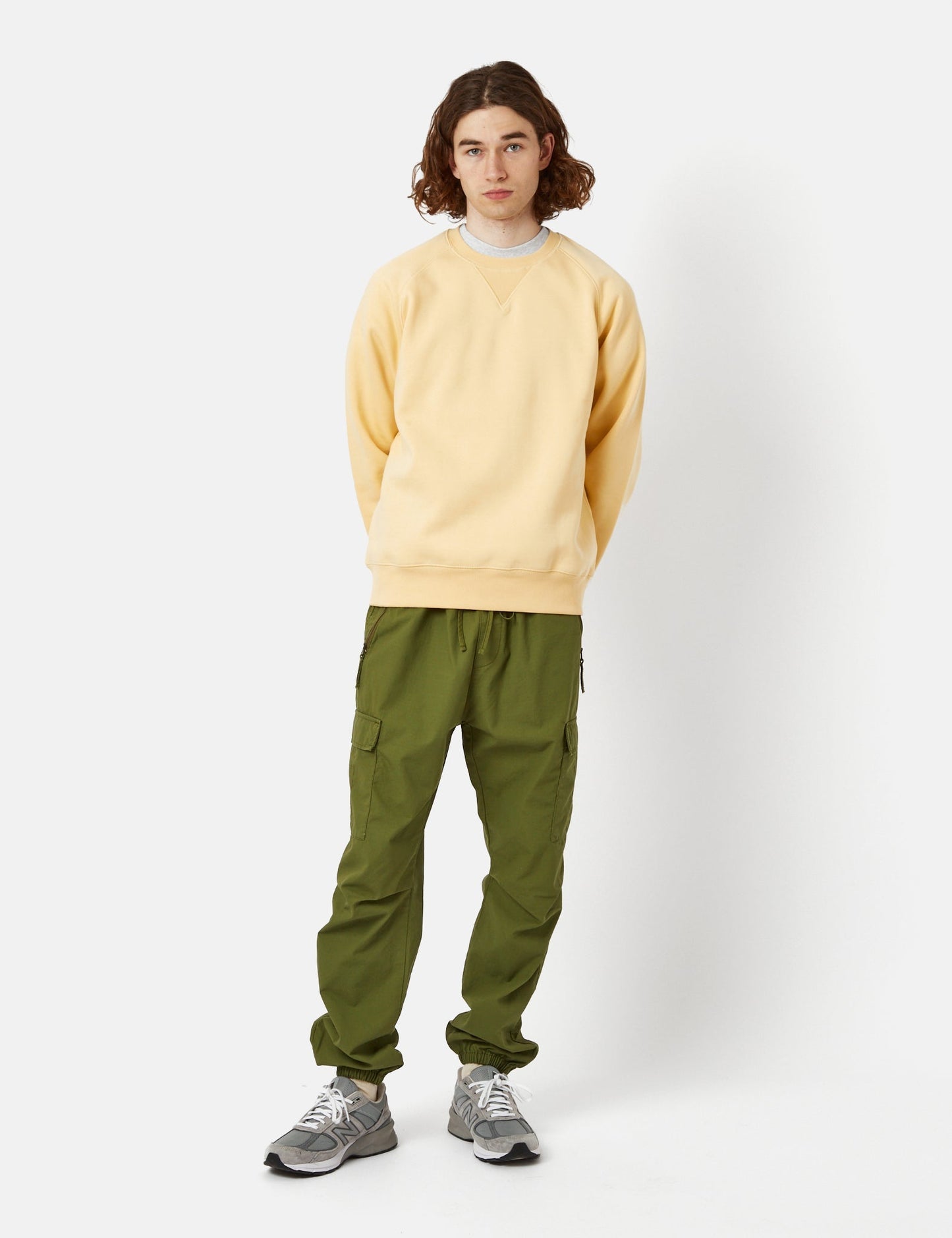 Sweat-shirt Chase - Jaune Citron