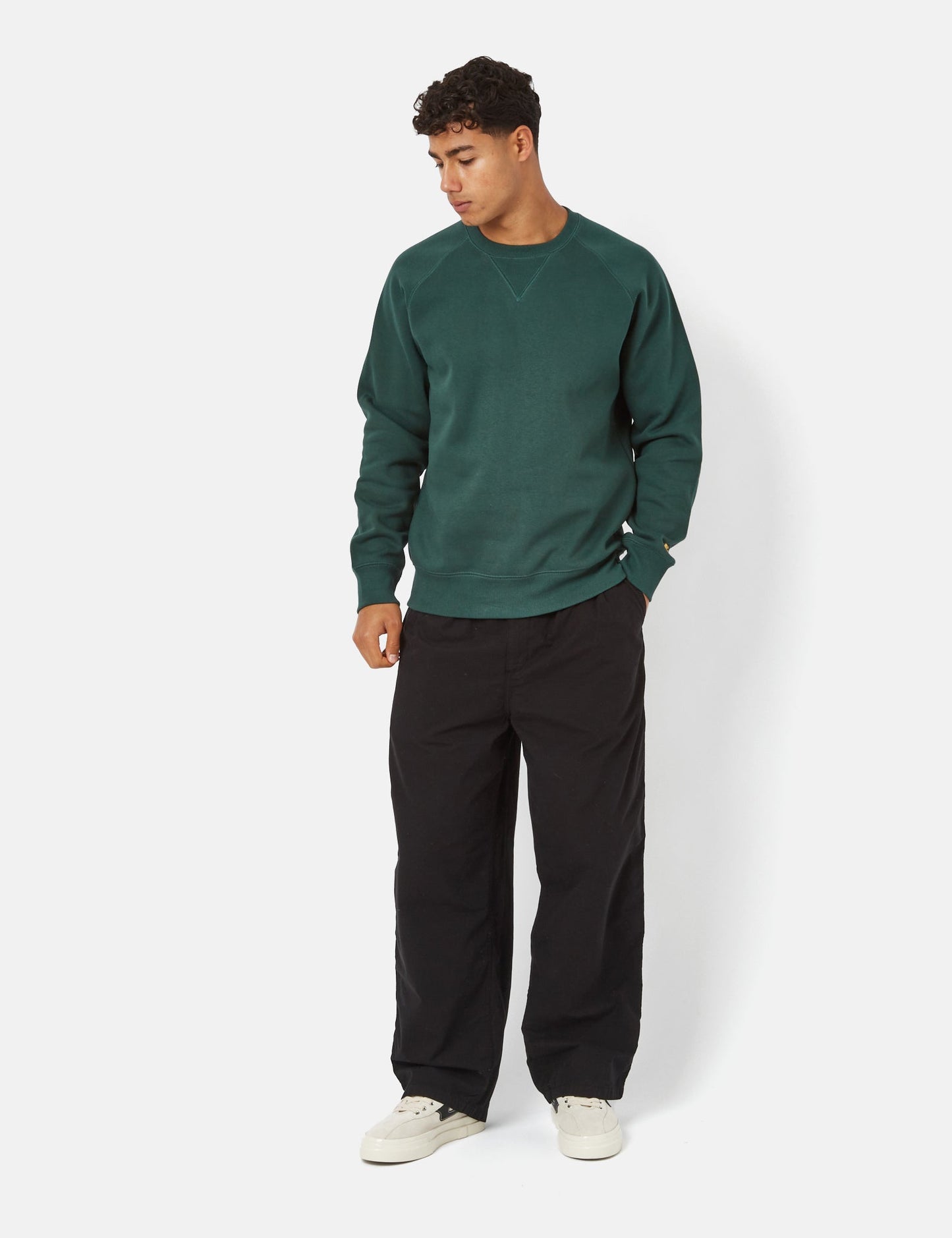 Sweat-shirt Chase - Vert Découverte