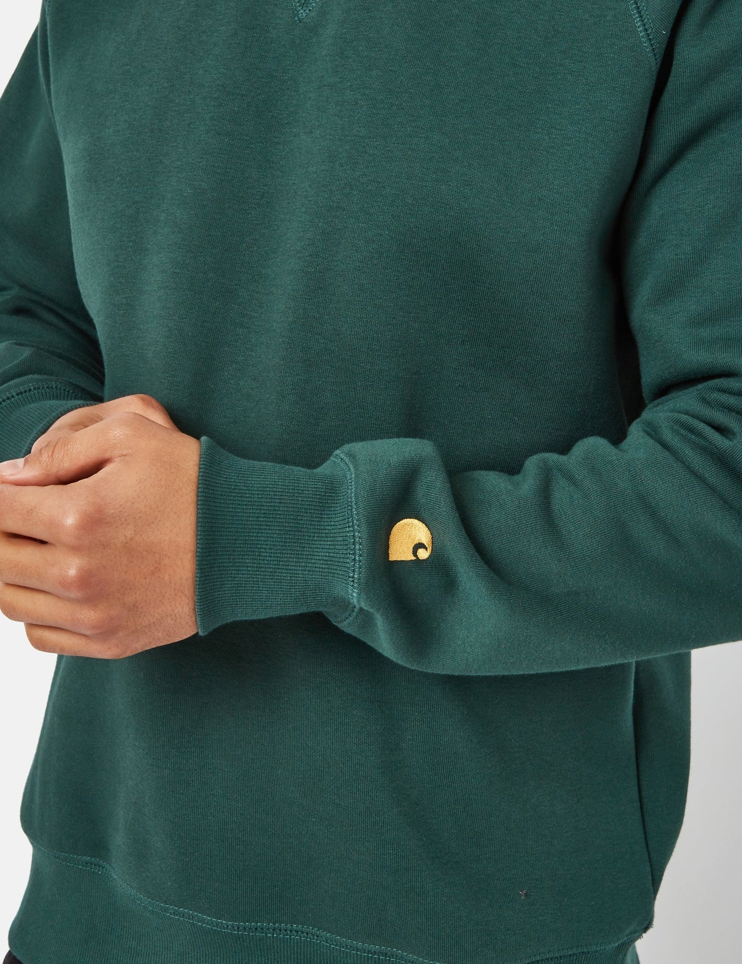 Sweat-shirt Chase - Vert Découverte