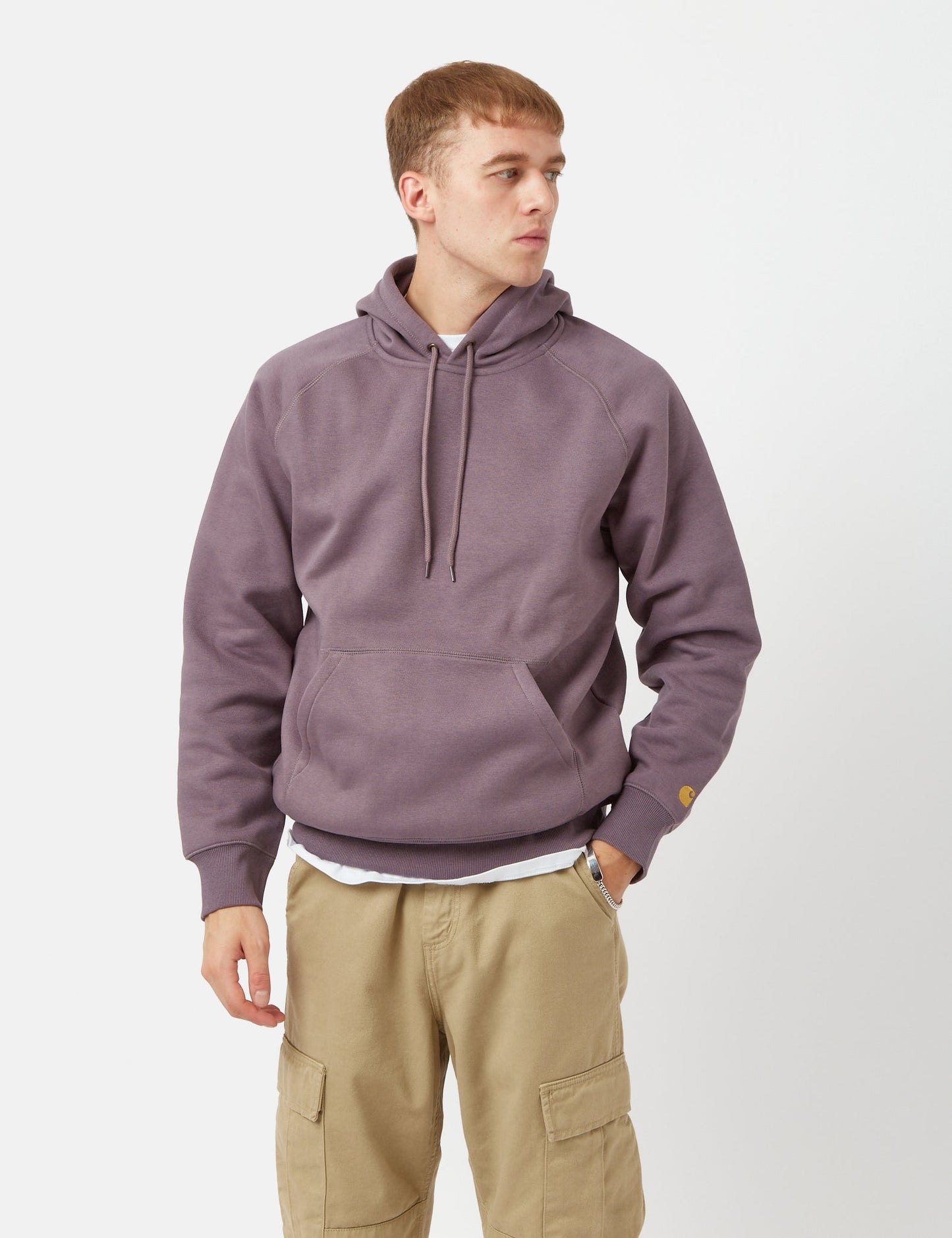 Sweat-shirt à capuche Chase - Rose chardon brumeux