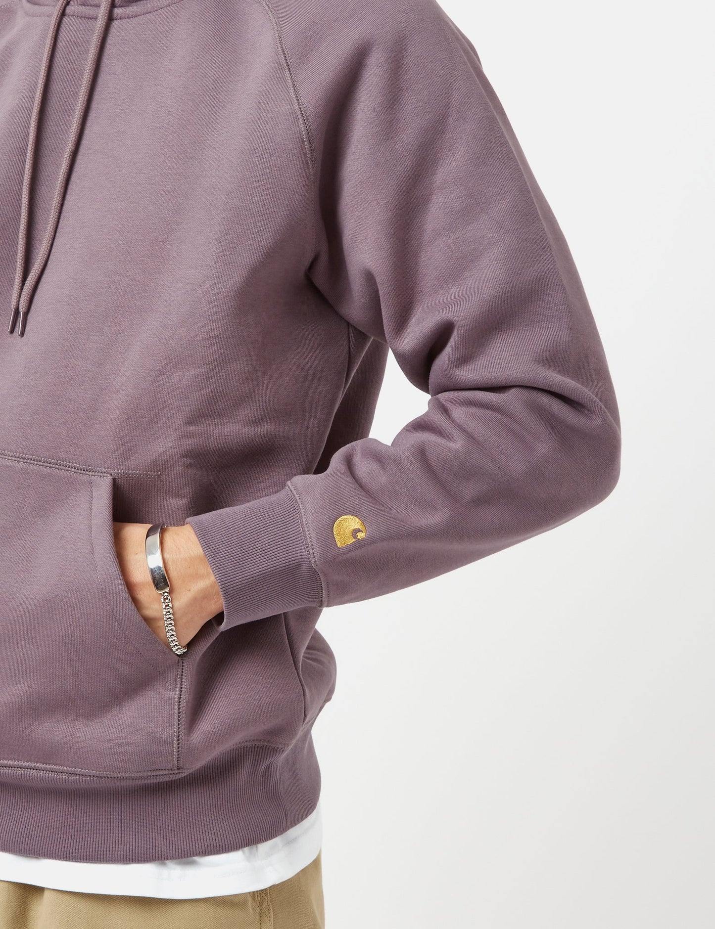 Sweat-shirt à capuche Chase - Rose chardon brumeux