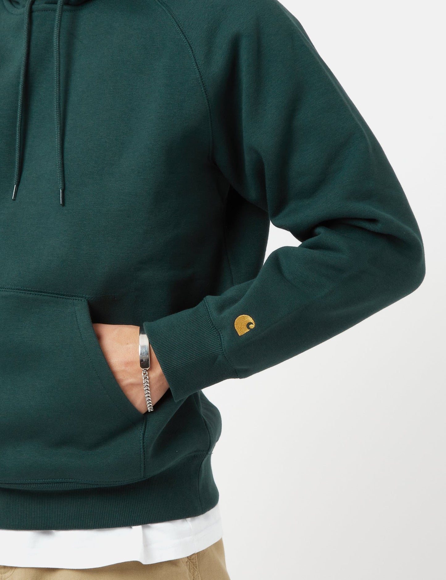 Sweat-shirt à capuche Chase - Vert genévrier