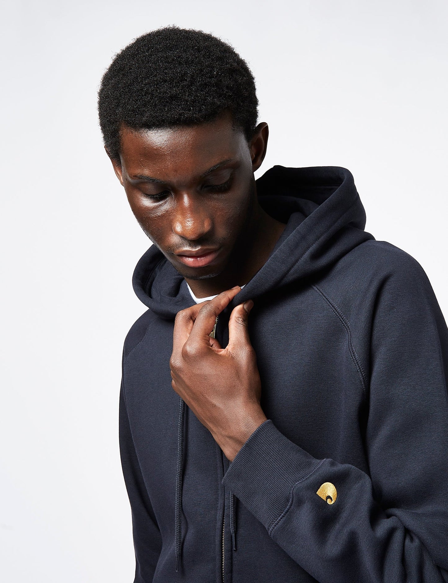 Chase Kapuzen-Sweatshirt mit Reißverschluss - Dunkelmarineblau