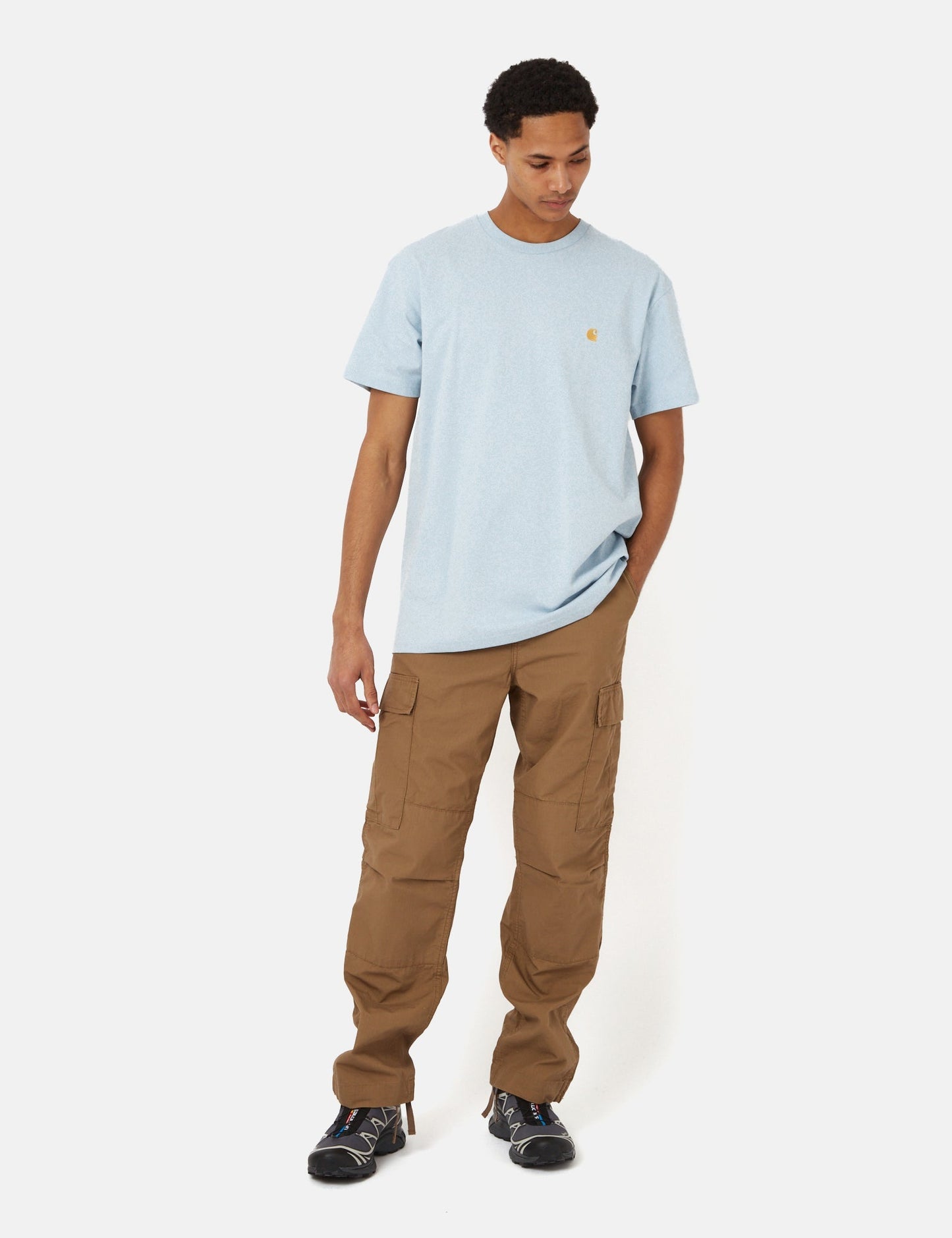 Chase T-Shirt (Loose) – Icarusblau