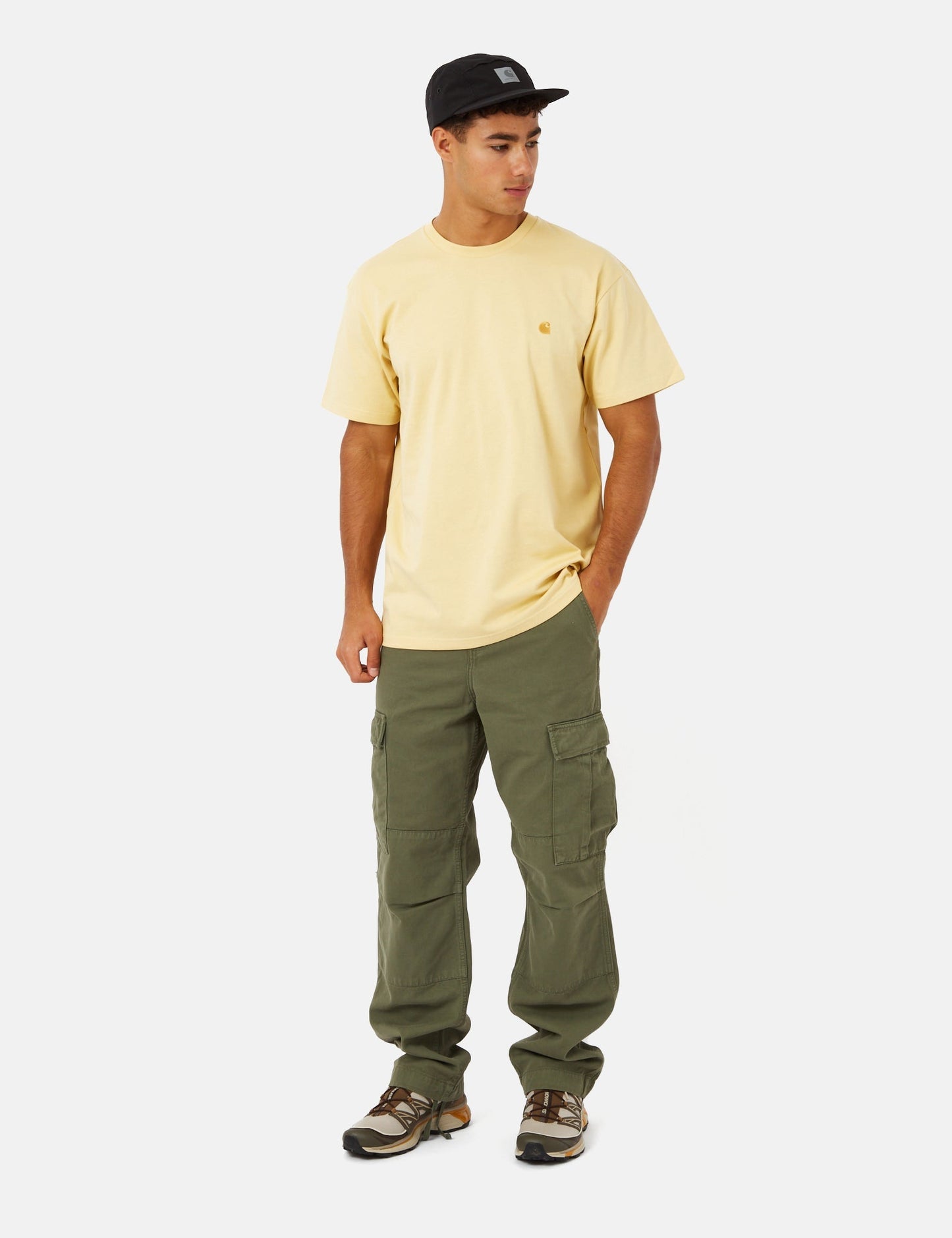 Chase T-Shirt (Loose) – Zitronengelb
