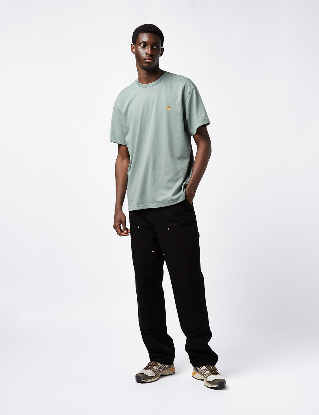 Chase T-Shirt (Lockere Passform) – Glassy Teal