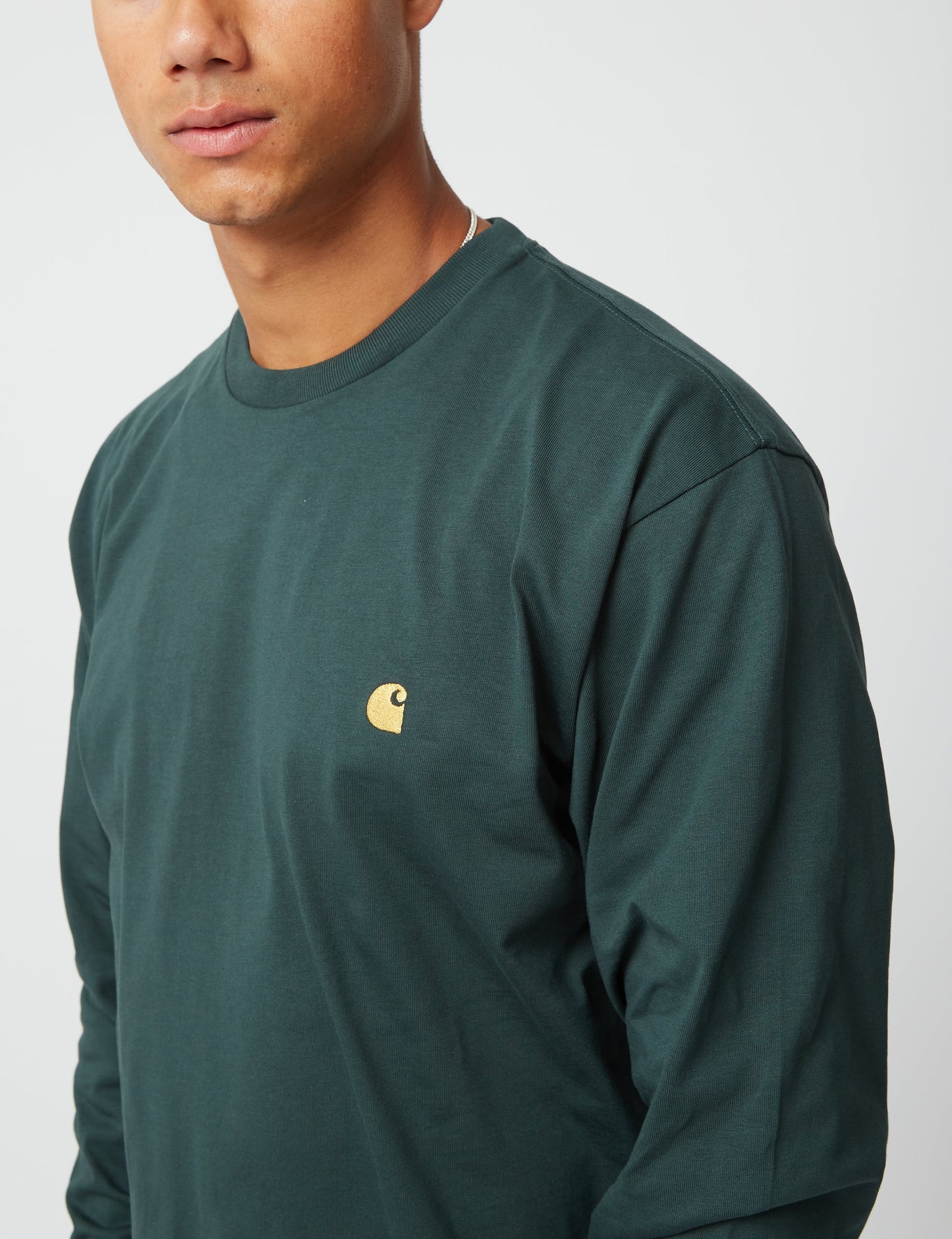 Chase Longsleeve T-Shirt - Juniper Green