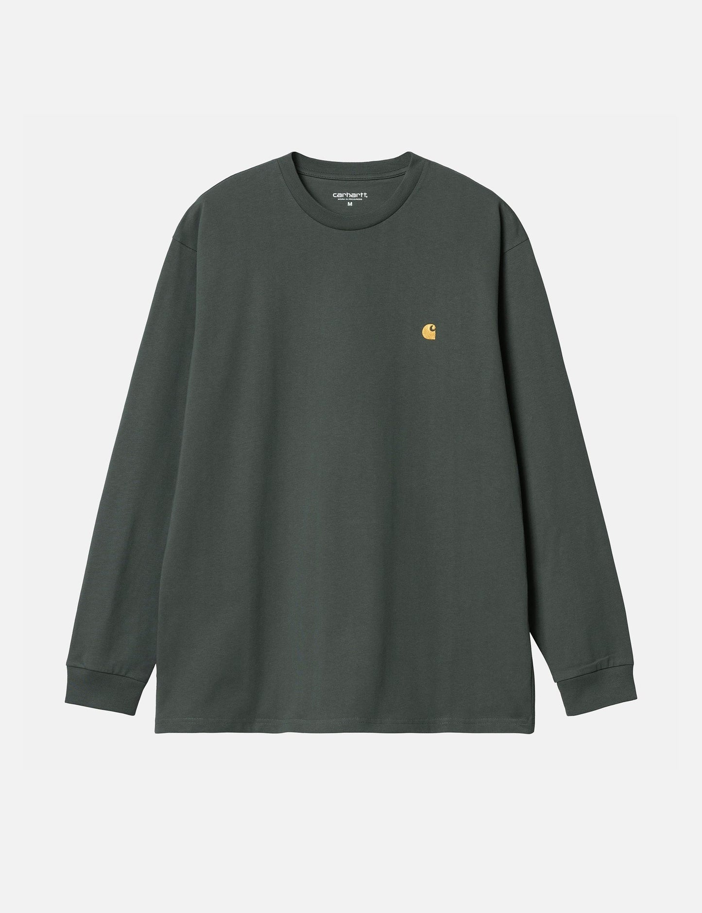 Langarm-T-Shirt Chase (Loose) – Jura Green