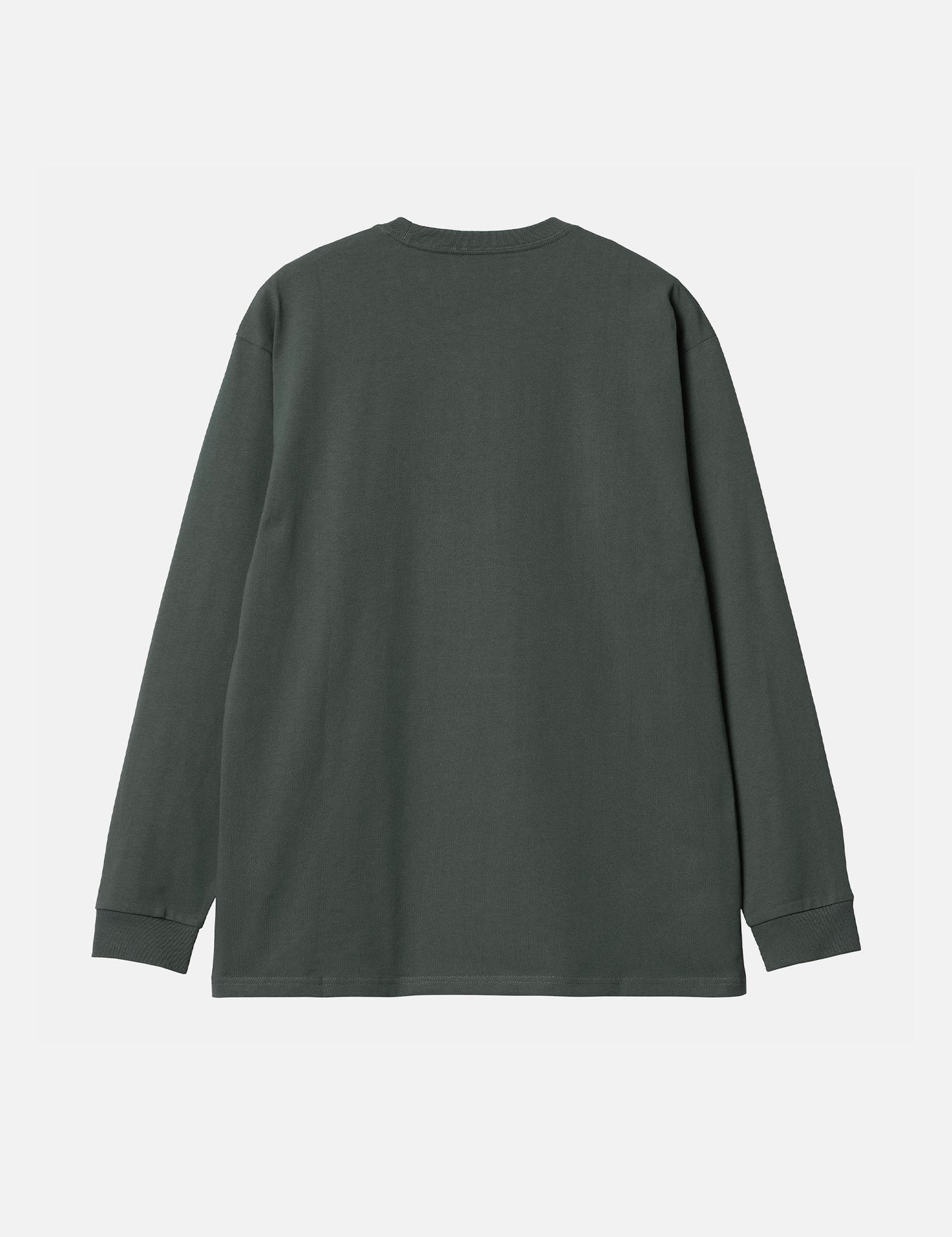 Langarm-T-Shirt Chase (Loose) – Jura Green