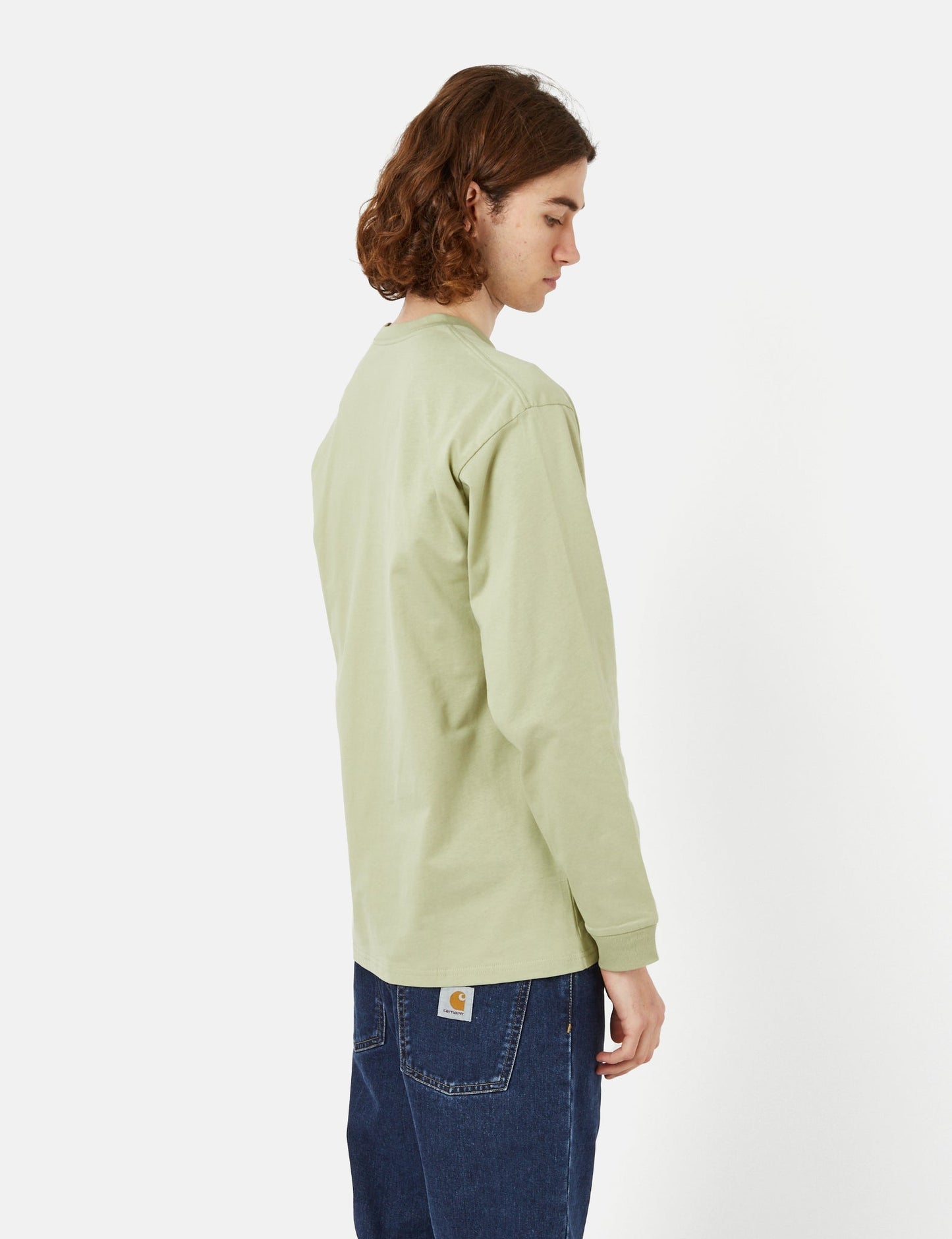 T-shirt à manches longues Chase (ample) - Vert Agave