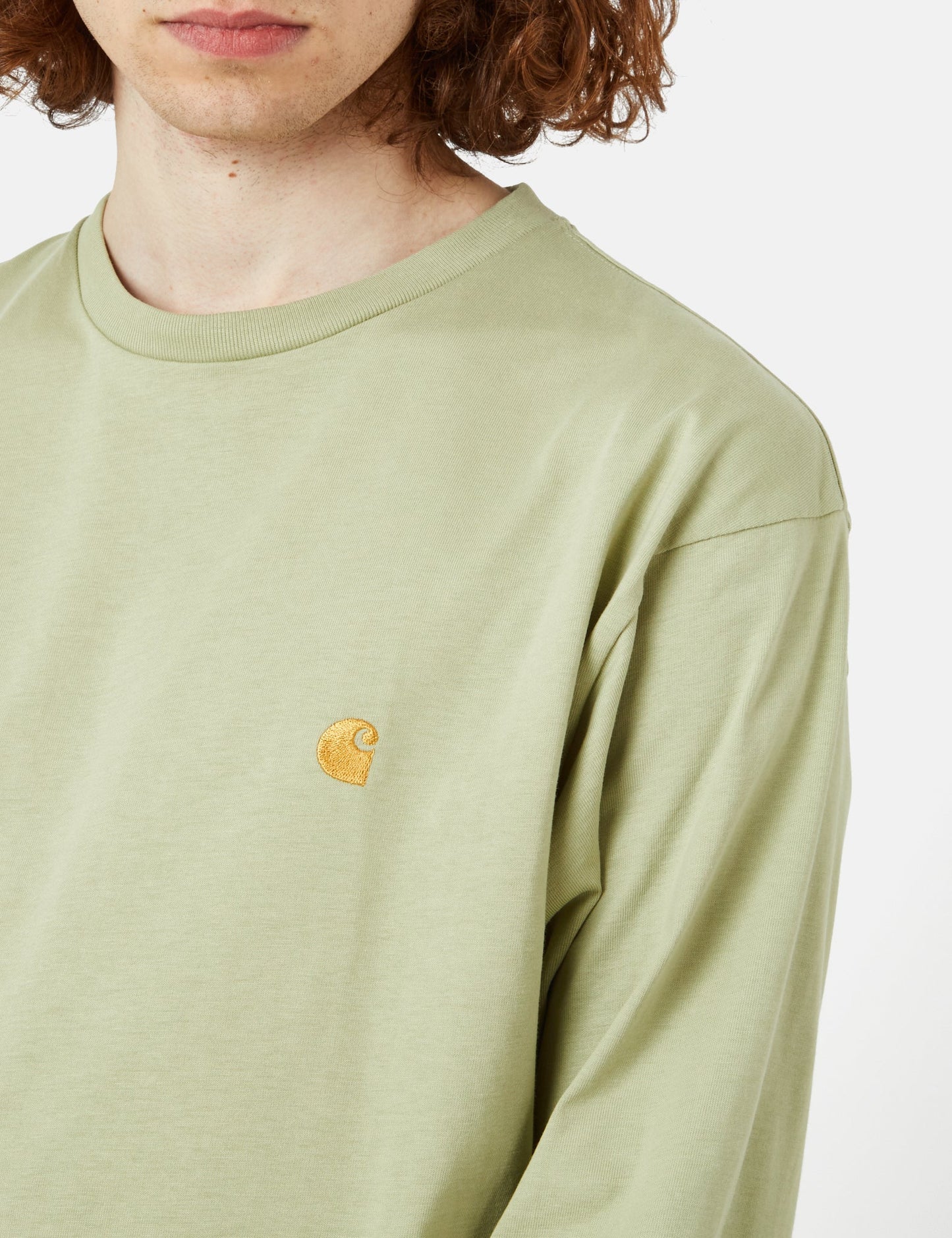 T-shirt à manches longues Chase (ample) - Vert Agave