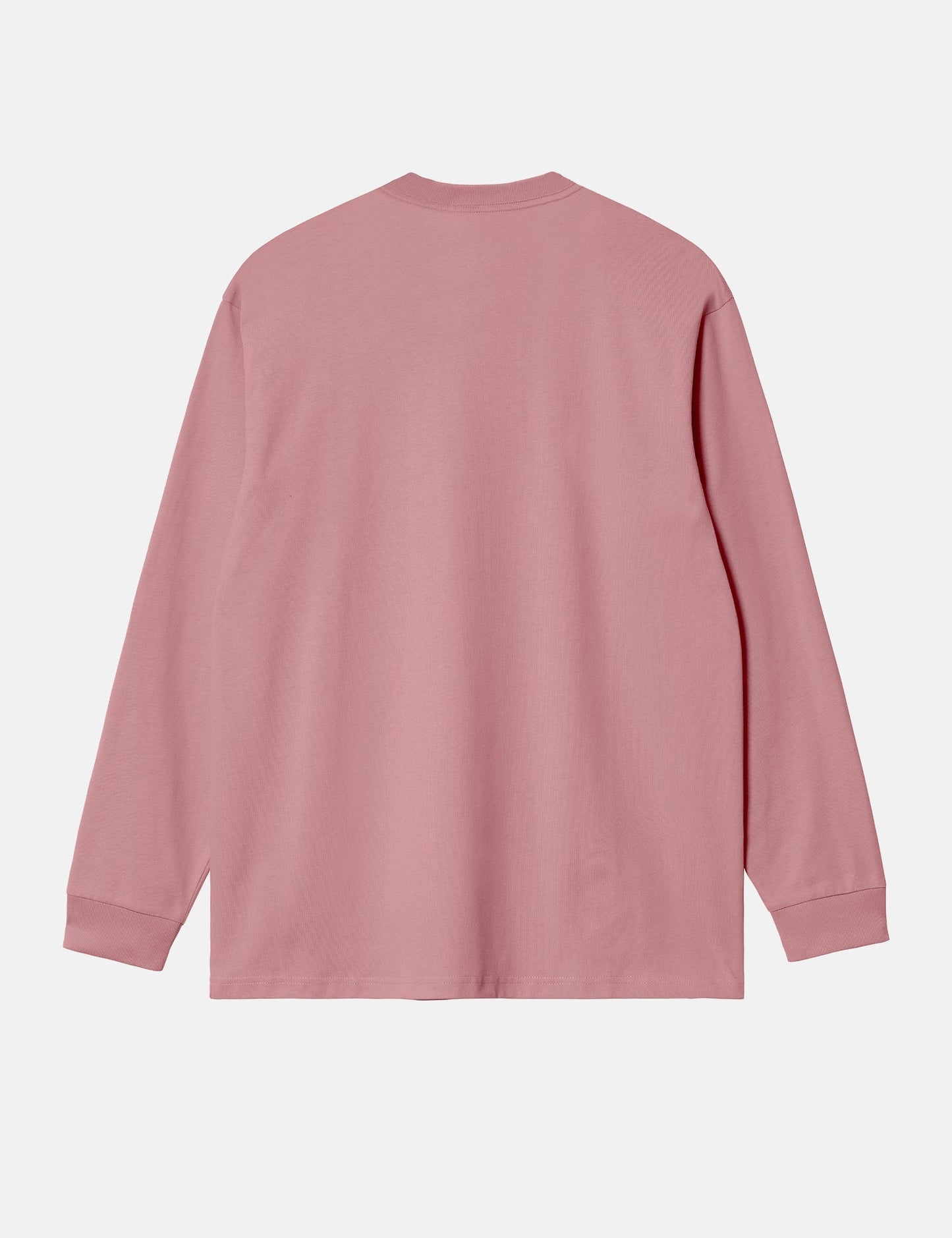 T-shirt manches longues Chase (ample) - Rose verrier