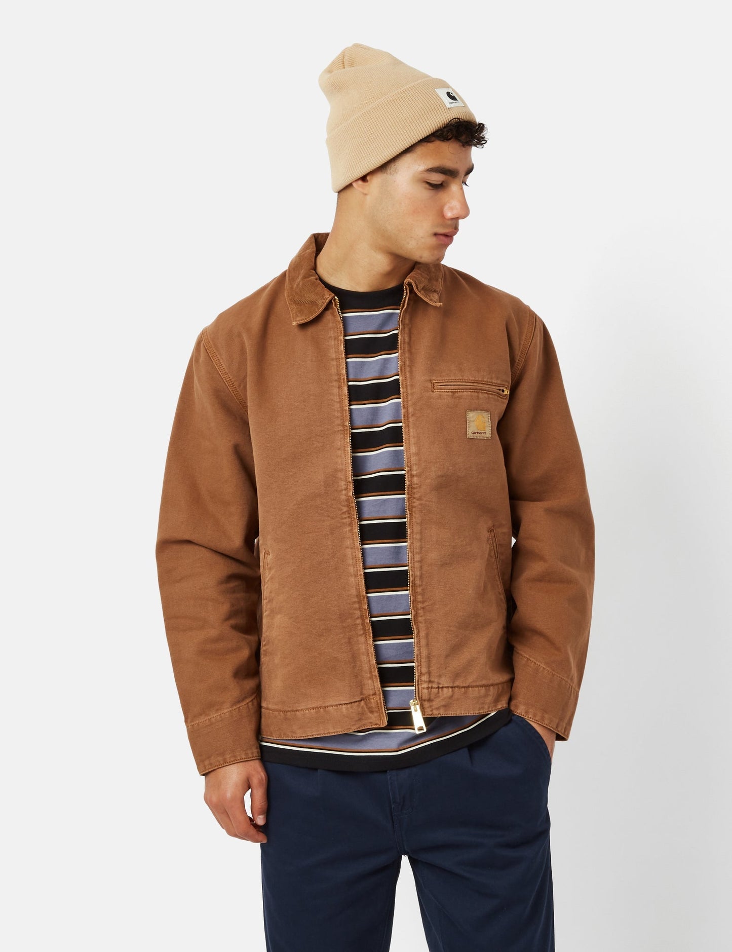 Detroit Jacket (Organic) – Tamarind Faded Brown
