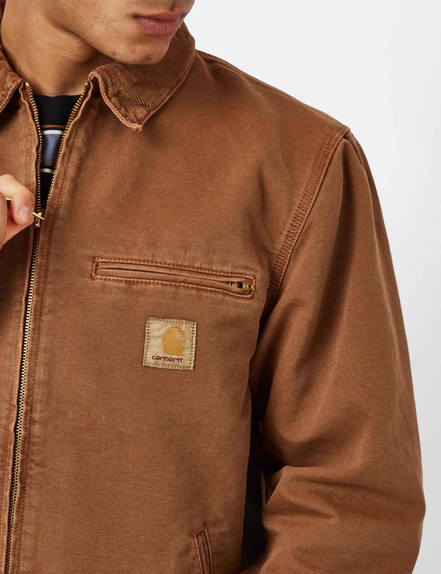 Detroit Jacket (Organic) – Tamarind Faded Brown