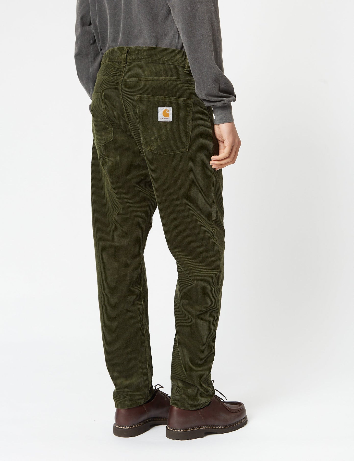 Newel Cordhose (Relaxed) - Plant Green