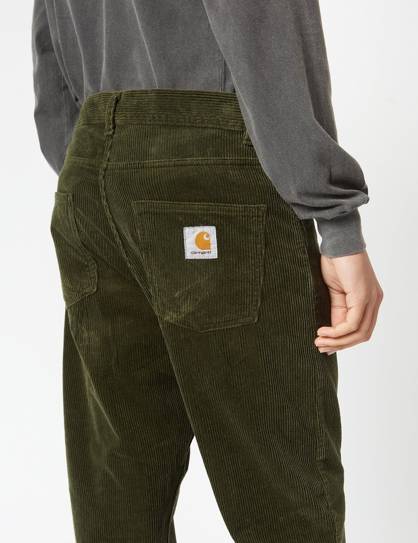 Newel Cordhose (Relaxed) - Plant Green