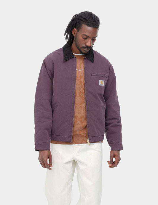 Veste Detroit OG - Prune foncée/Noir