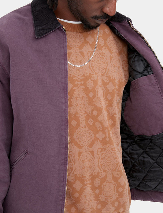 Veste Detroit OG - Prune foncée/Noir