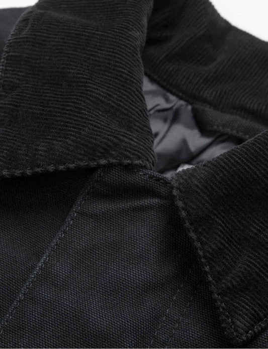Manteau OG Arctic (Coton biologique) – Noir/Noir