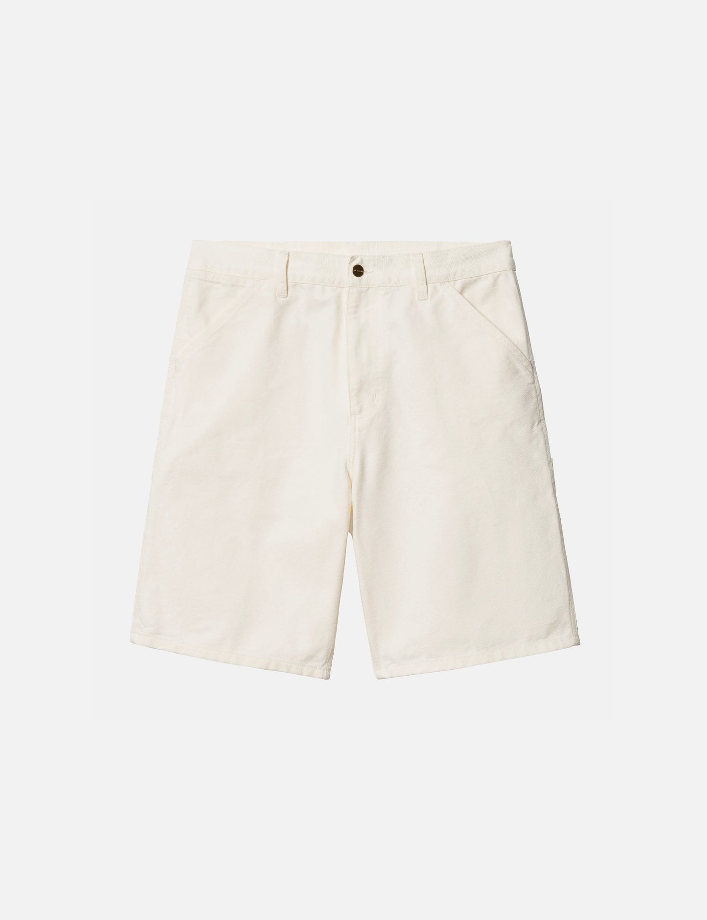 Shorts simples au genou (Biologiques) - Délavé à la cire