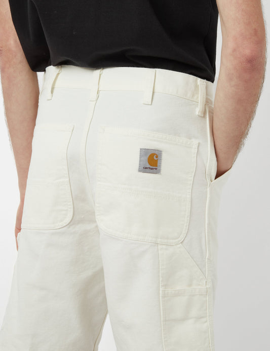 Shorts simples au genou (Biologiques) - Délavé à la cire