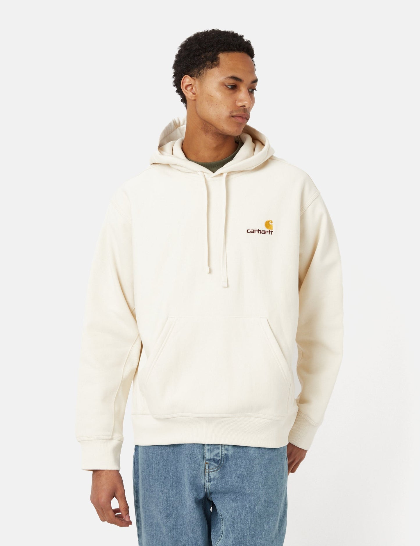 American Script Kapuzenpullover – Natur