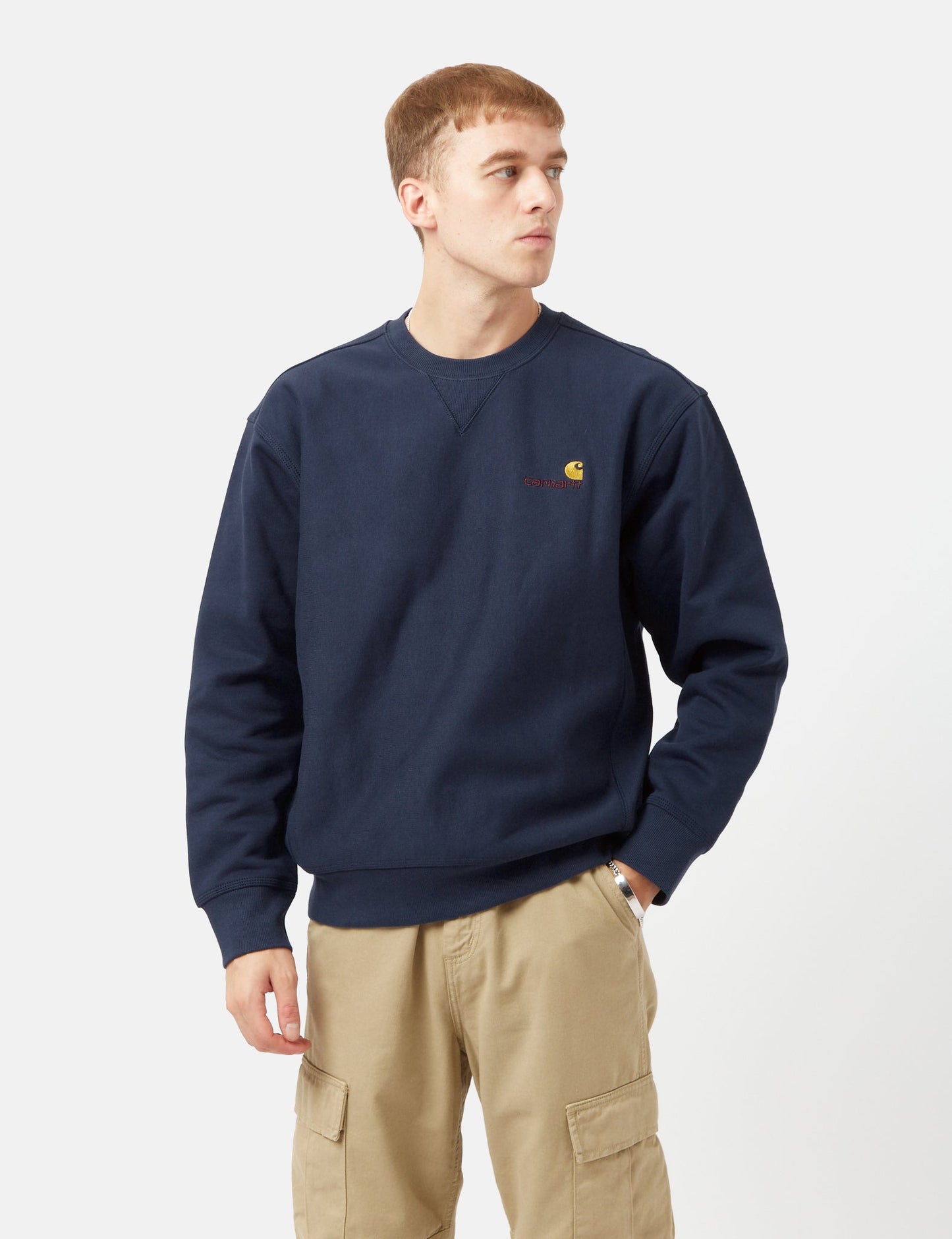 Sweat-shirt American Script - Ale Brown