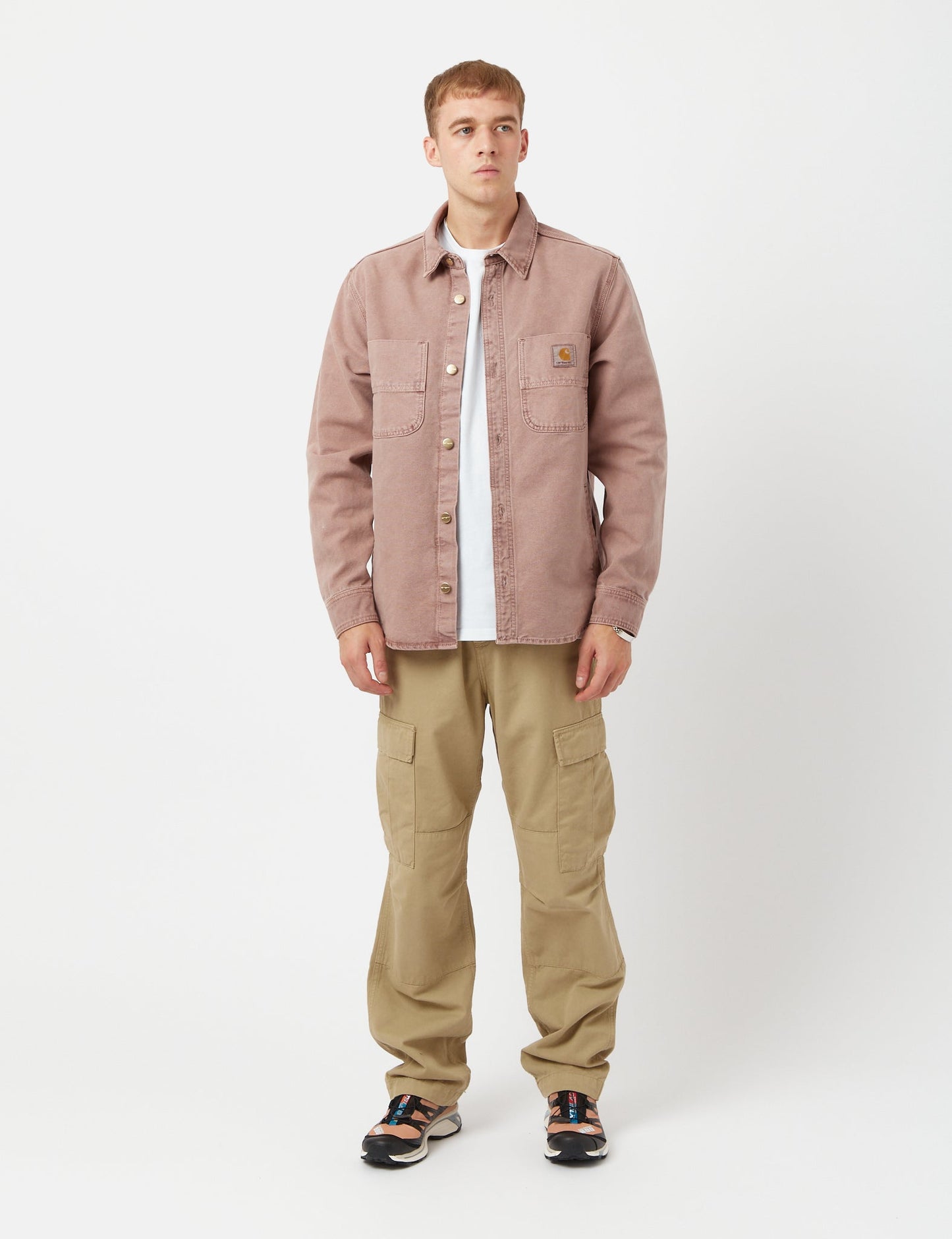 Glenn Overshirt – Dunkle Pflaume