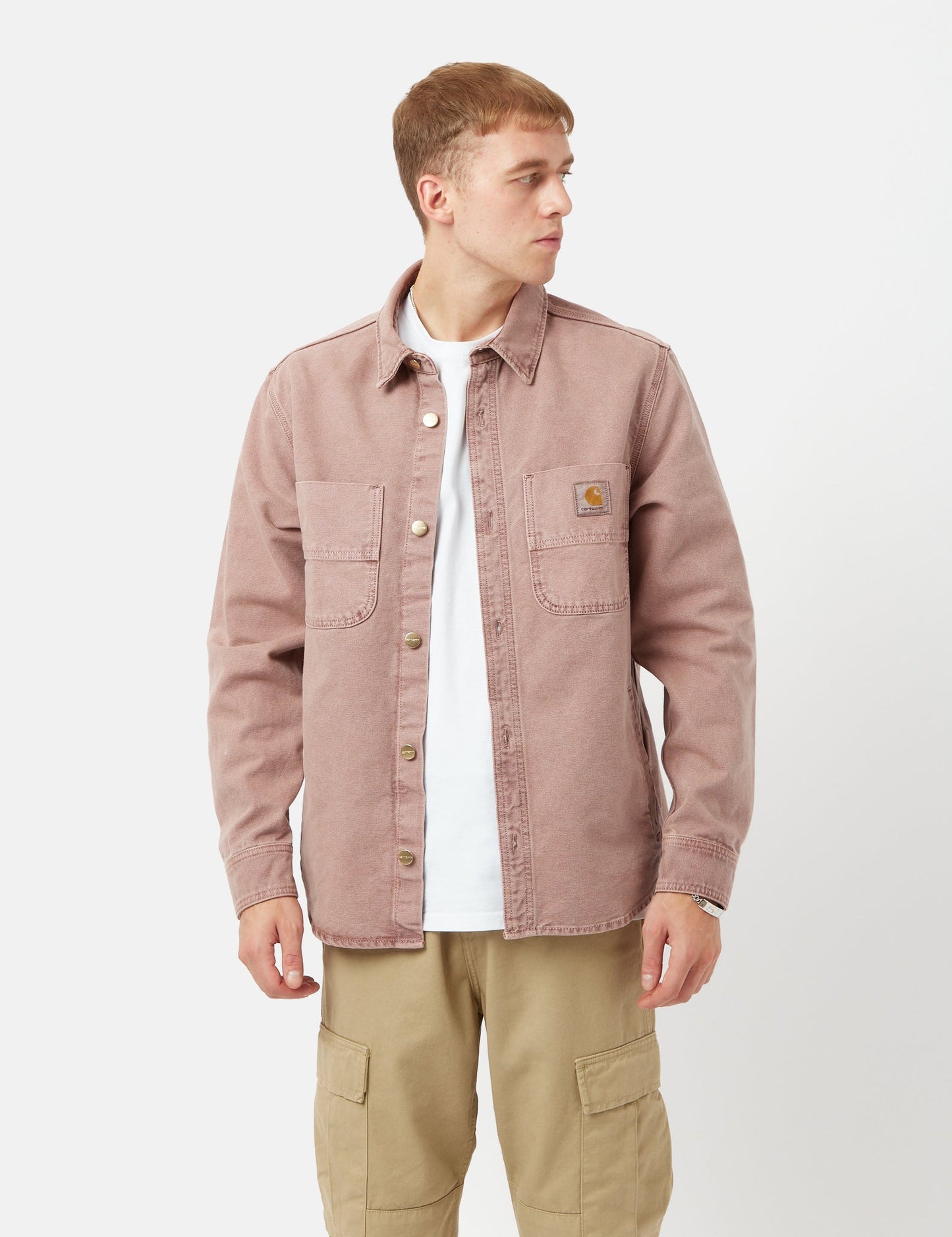 Glenn Overshirt – Dunkle Pflaume