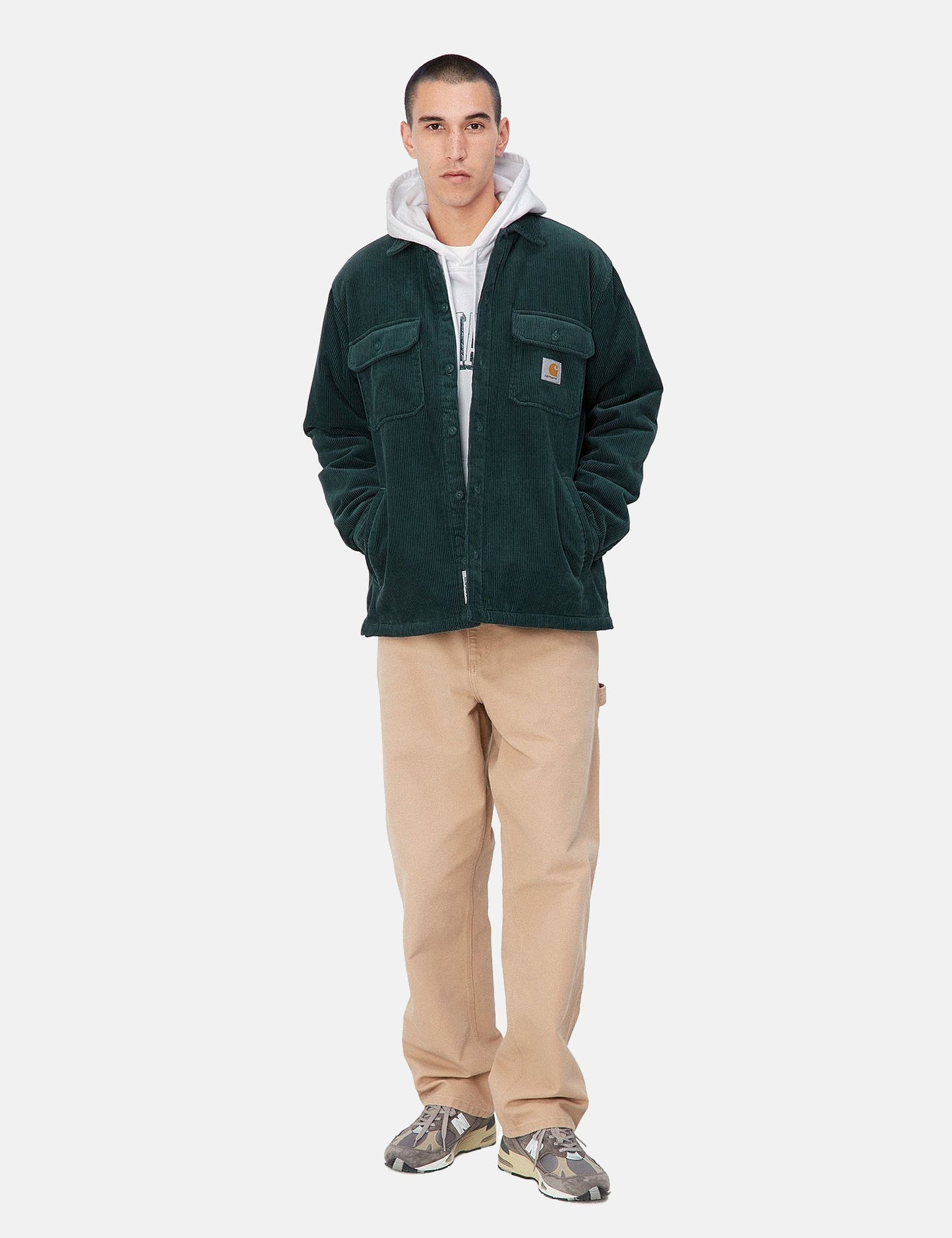 Overshirt Whitsome – Wacholdergrün