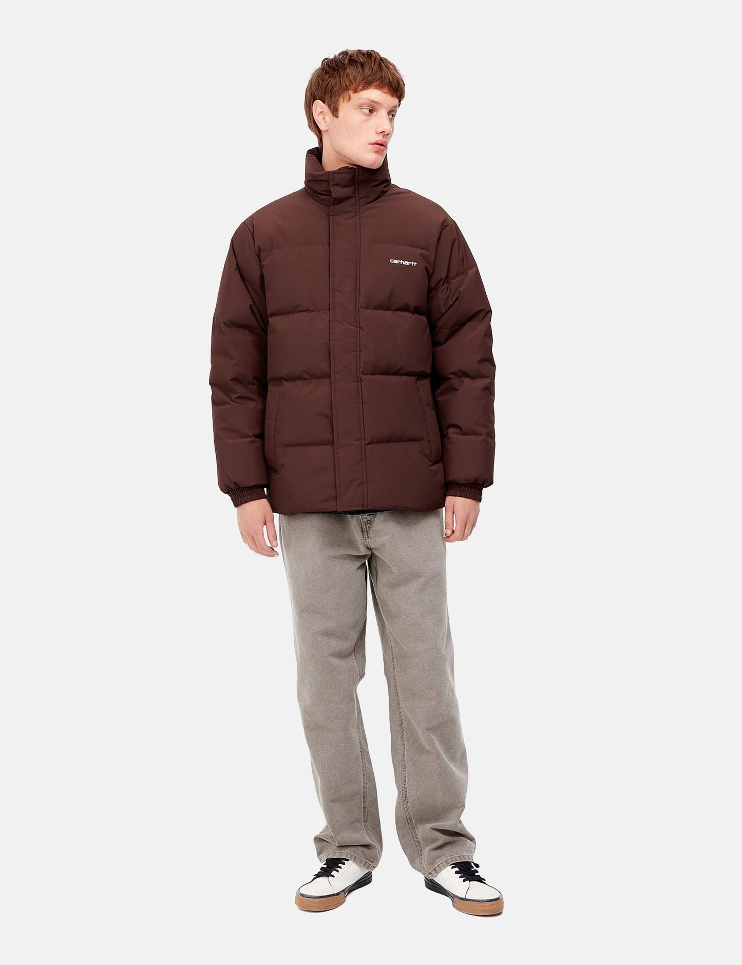Danville Jacke - Ale Brown/White