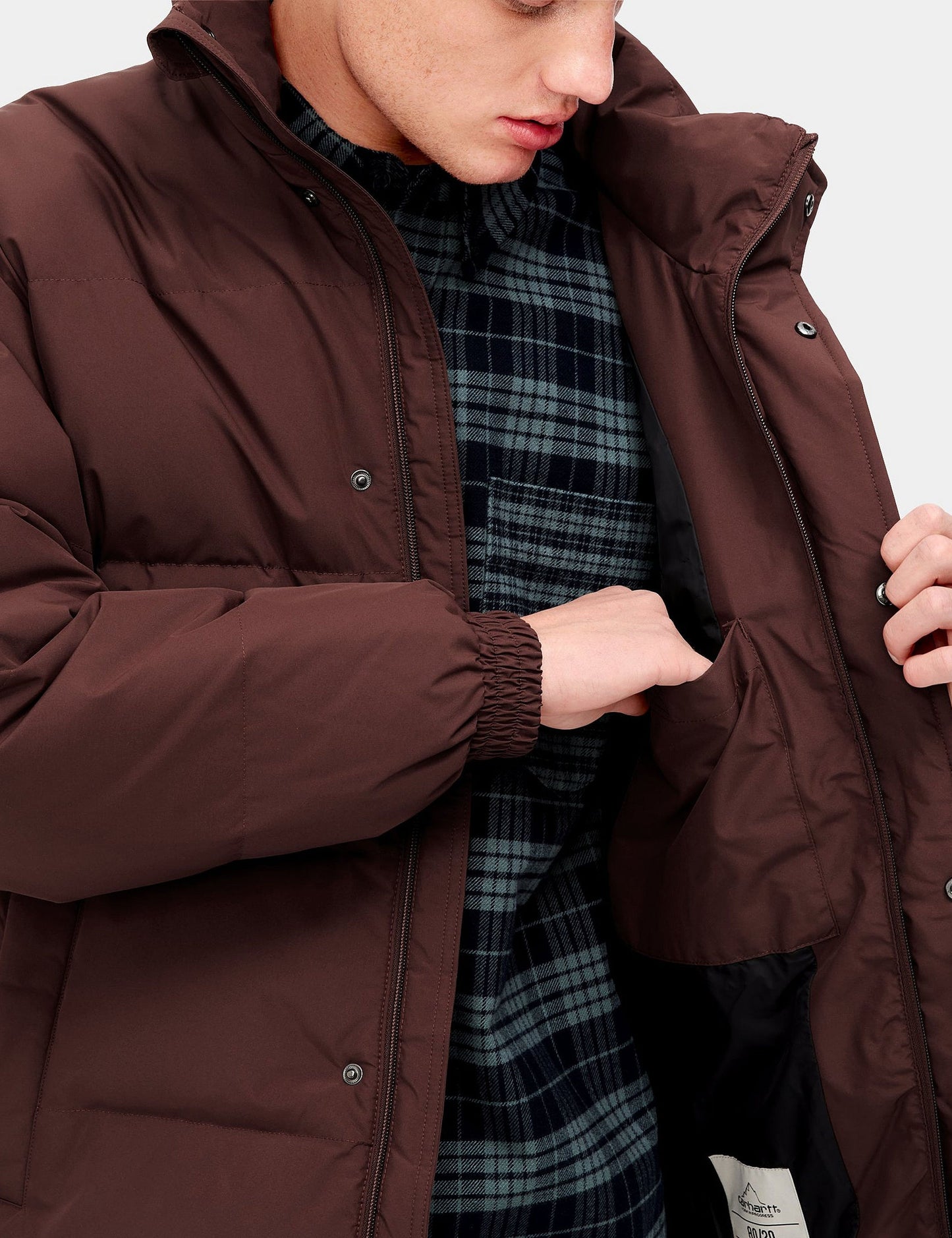 Danville Jacke - Ale Brown/White