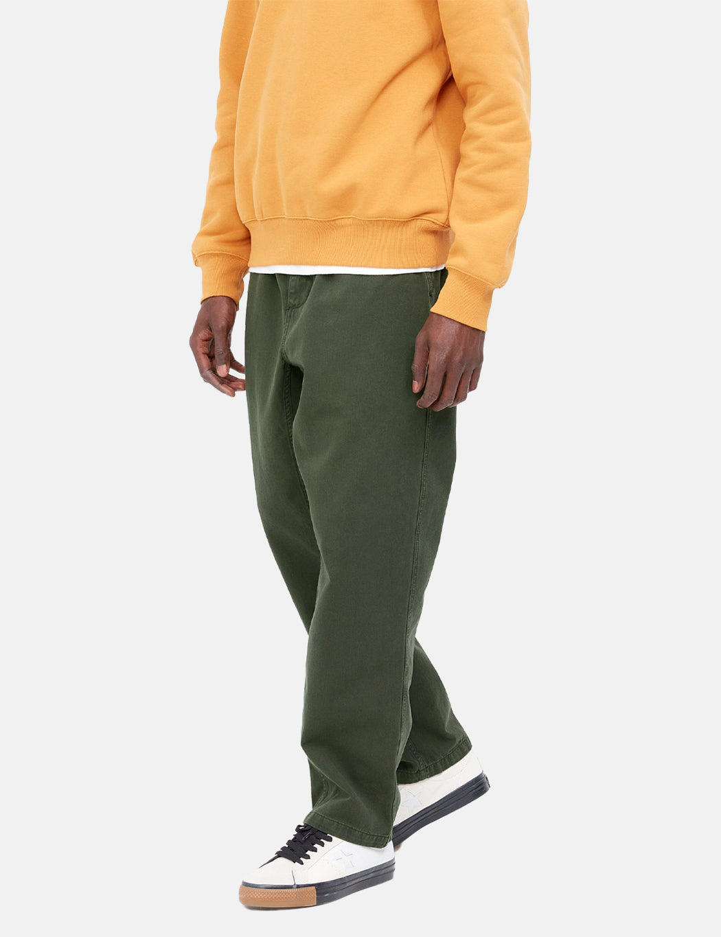 Pantalon Flint (coupe droite) - Vert buis