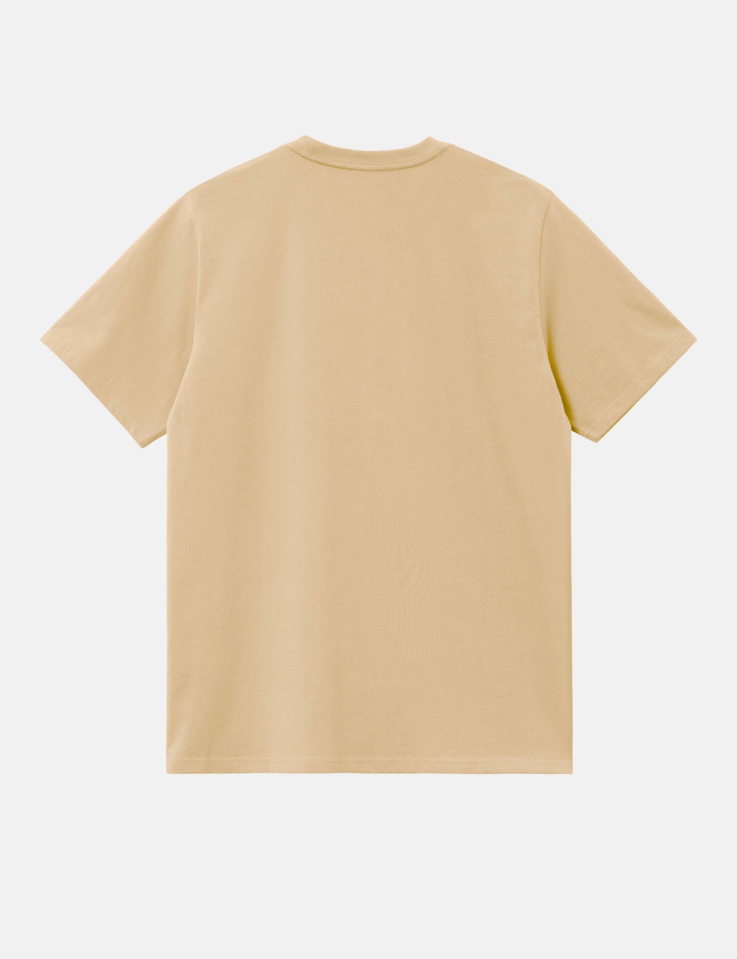 T-shirt American Script (ample) - Beige rotin