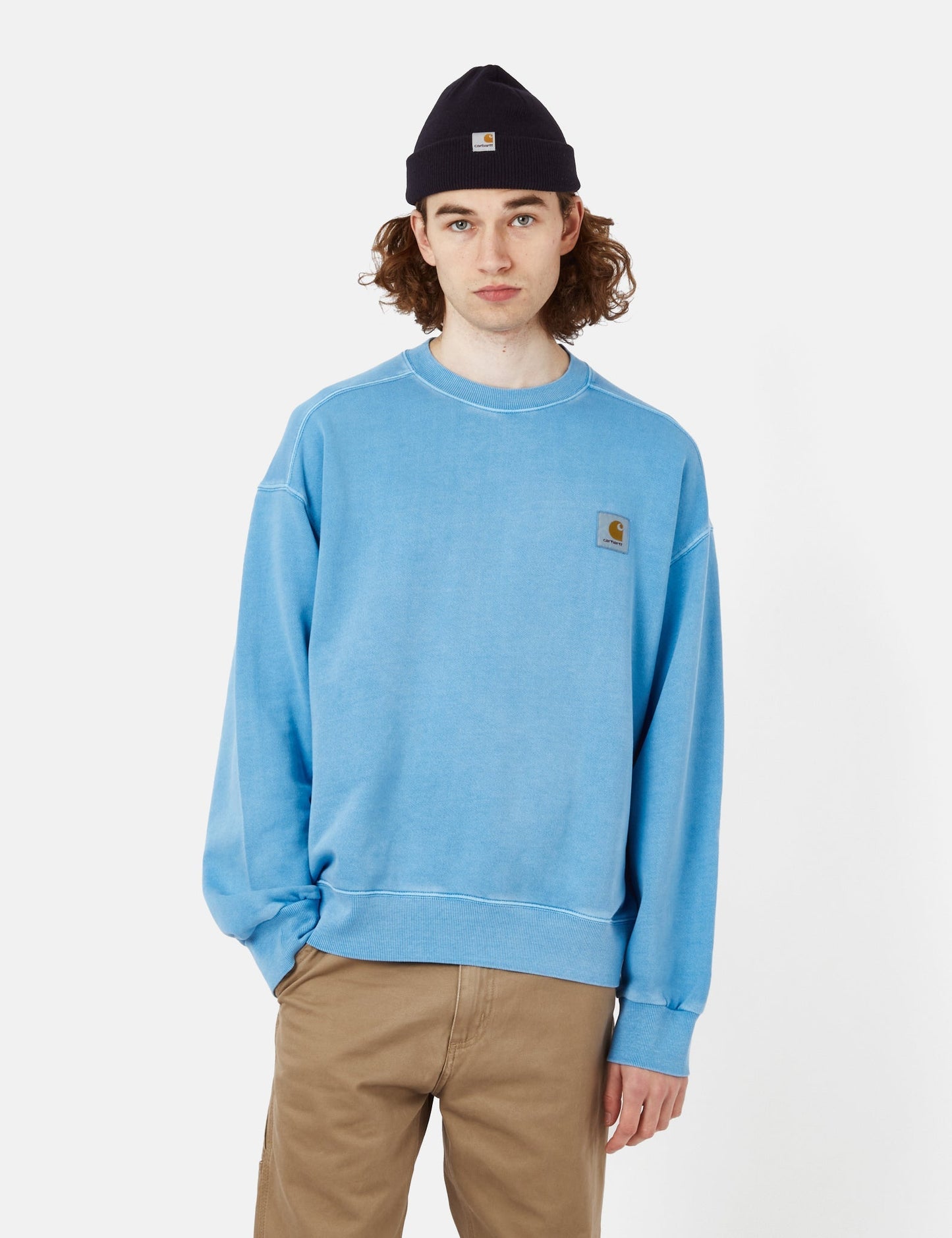 Nelson Sweatshirt – Piscine Blue